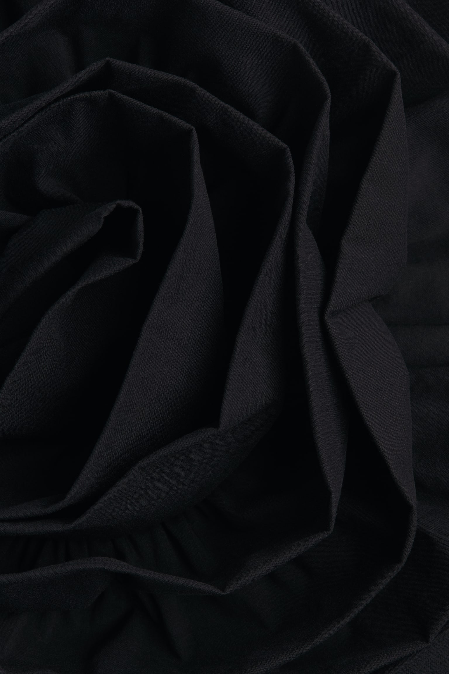 Flower-detail one-shoulder body - Black - 2