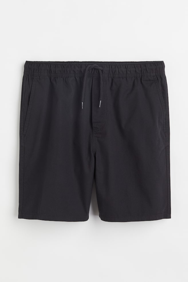 Shorts in cotone Regular Fit - Nero/Verde kaki/Viola chiaro/Bianco/dc/dc/dc - 2