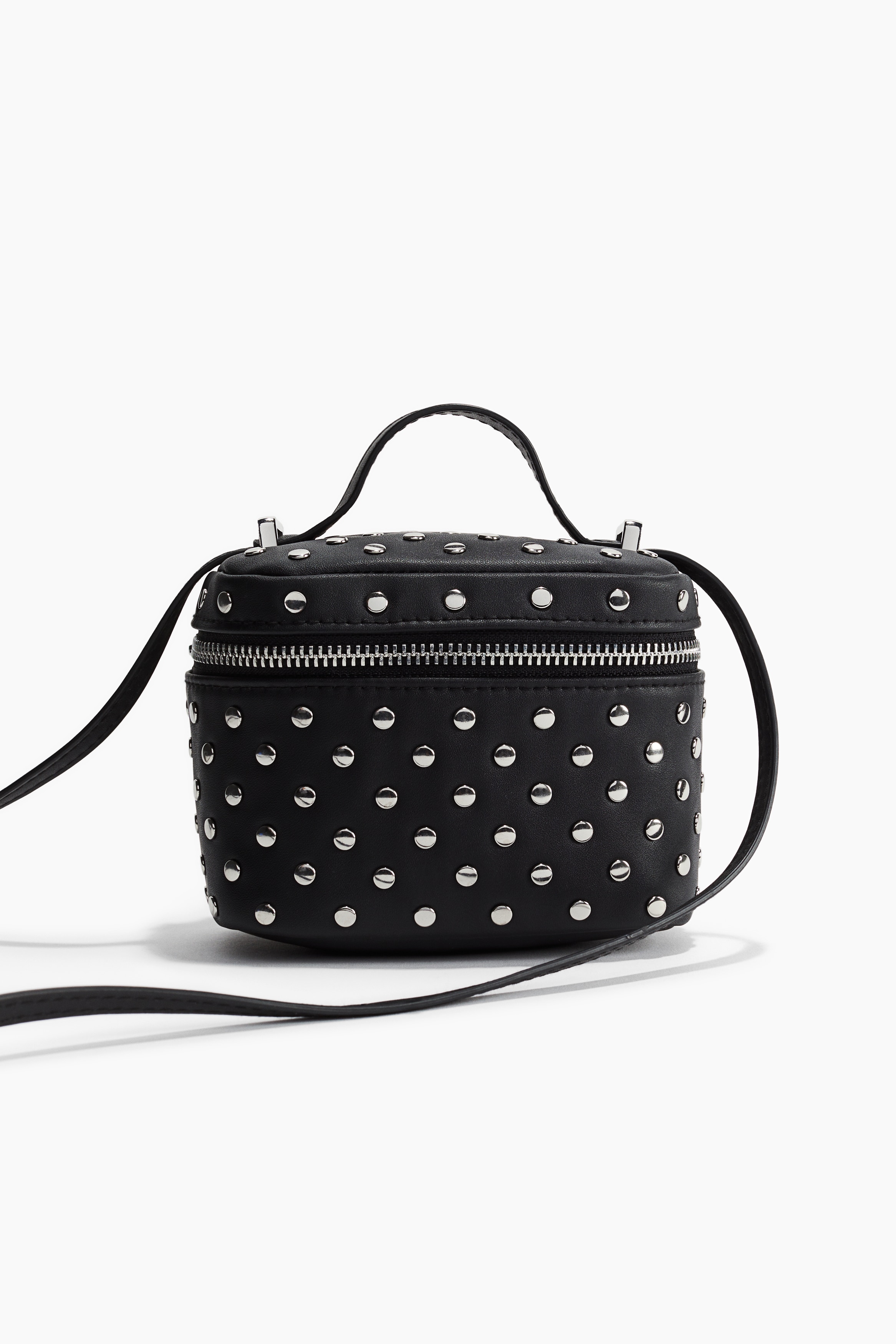 Embellished wash bag - Black/Silver-coloured/Light brown/Gold-coloured