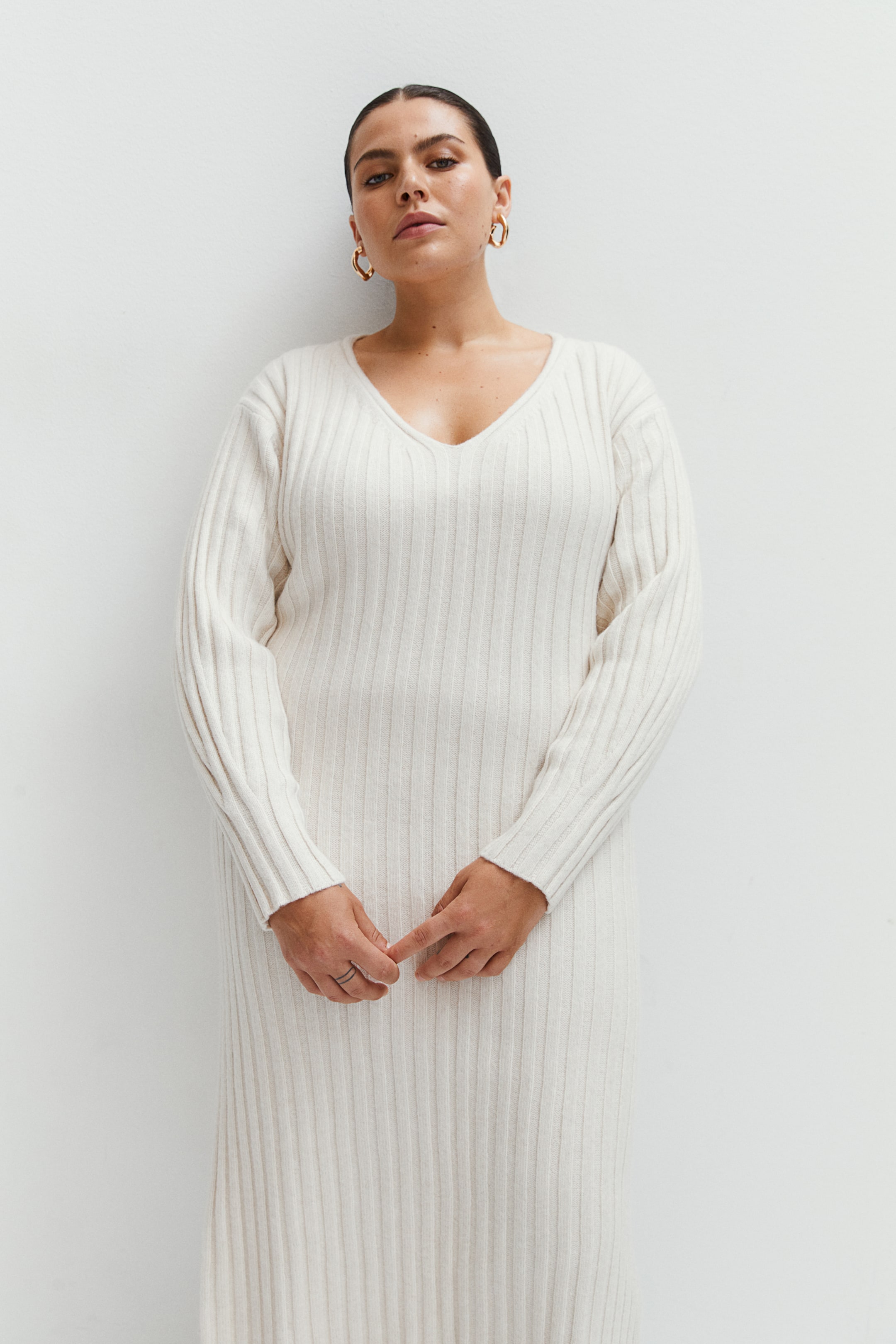 Rib-knit Dress