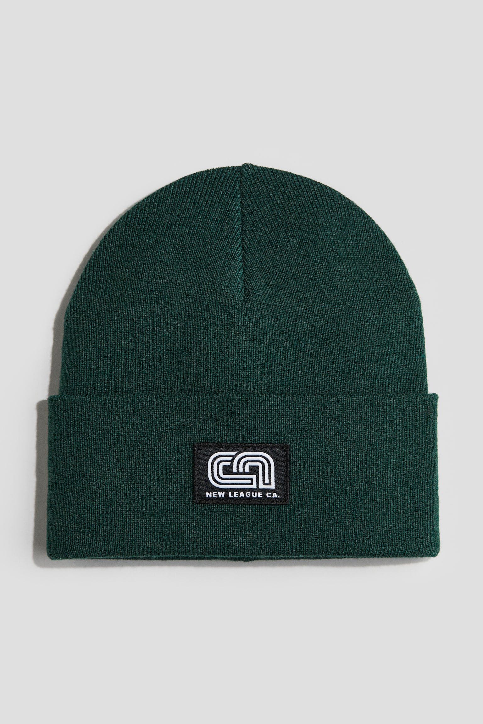 Appliquéd beanie - Dark green/Black/New League/Grey marl/New League - 1