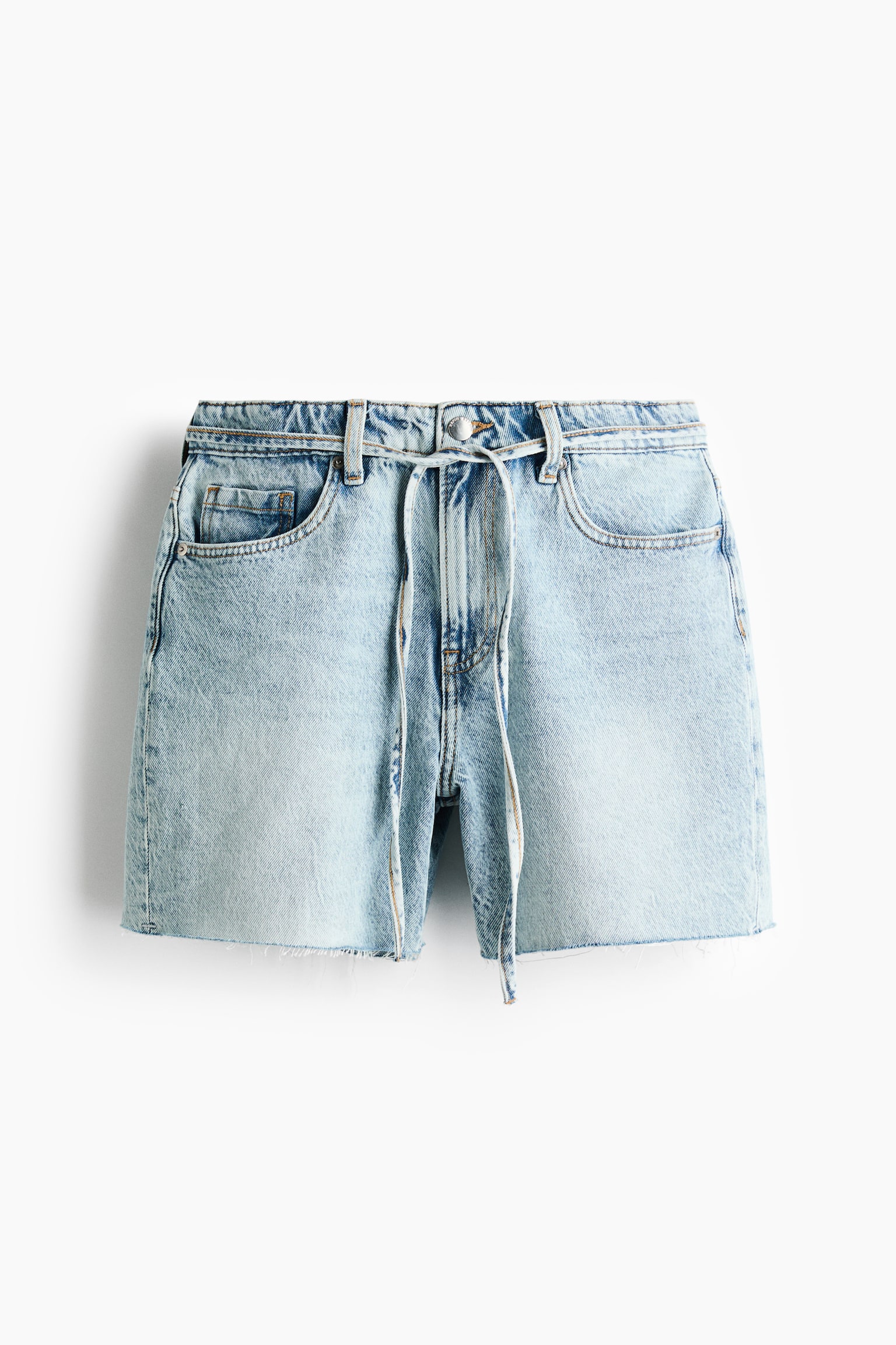 Denim Shorts - Light denim blue/Denim blue - 1