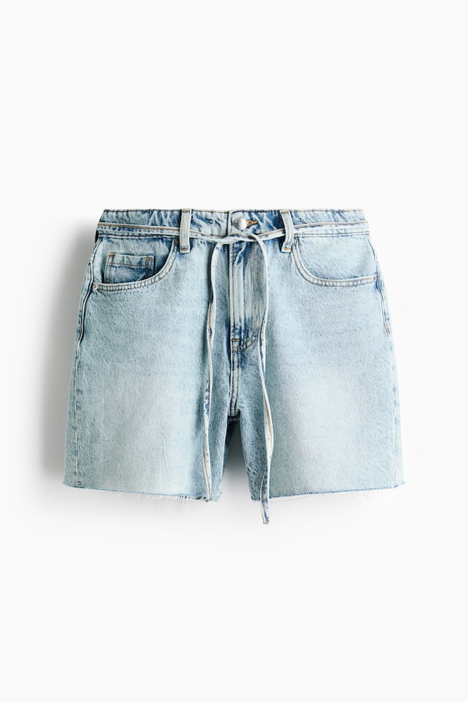 Shorts de denim - Azul denim claro/Azul denim - 1