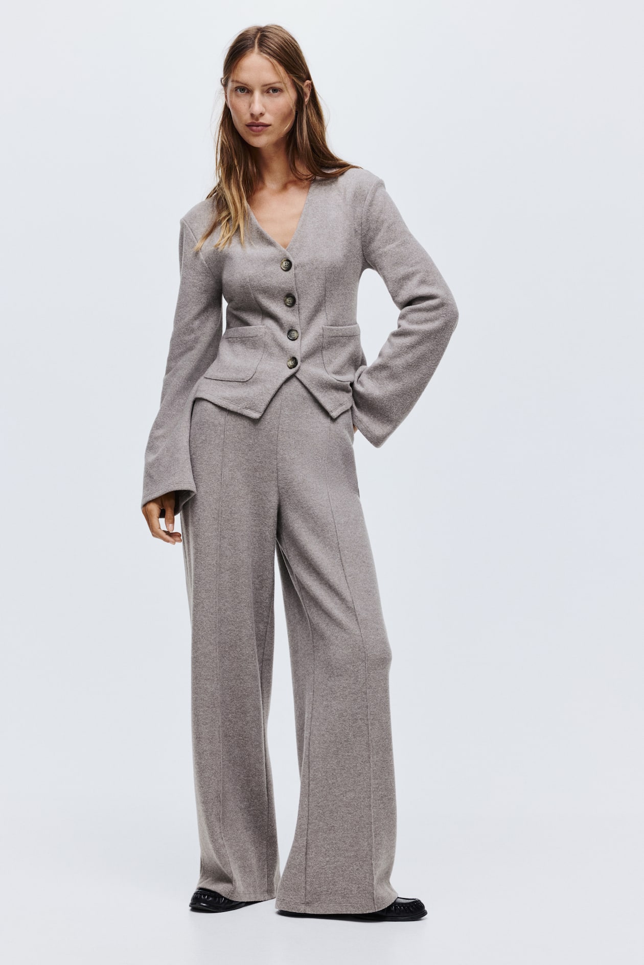 Fine-Knit Pants - image 5