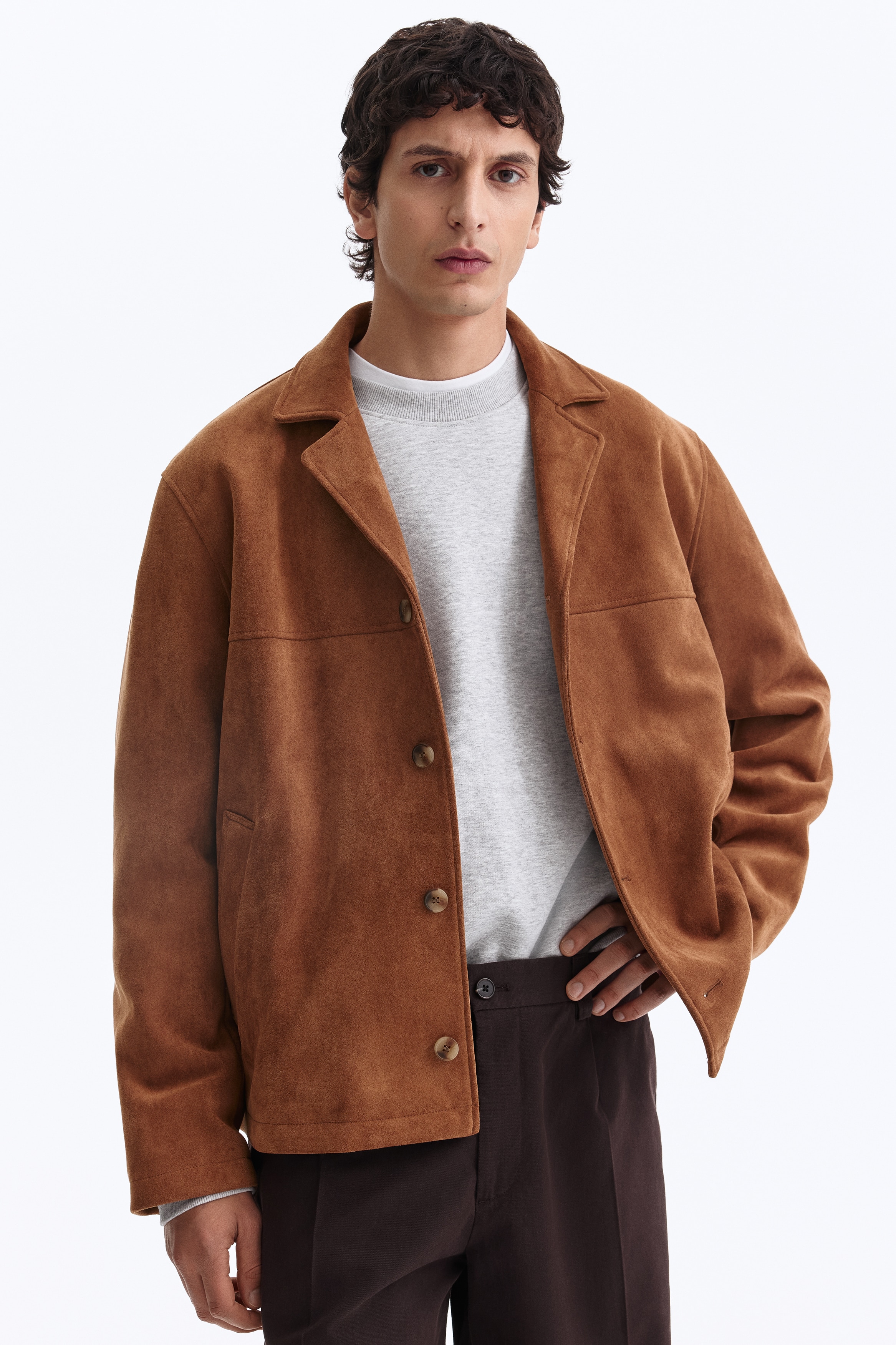 Jacket - ブラウン - Men | H&M JP