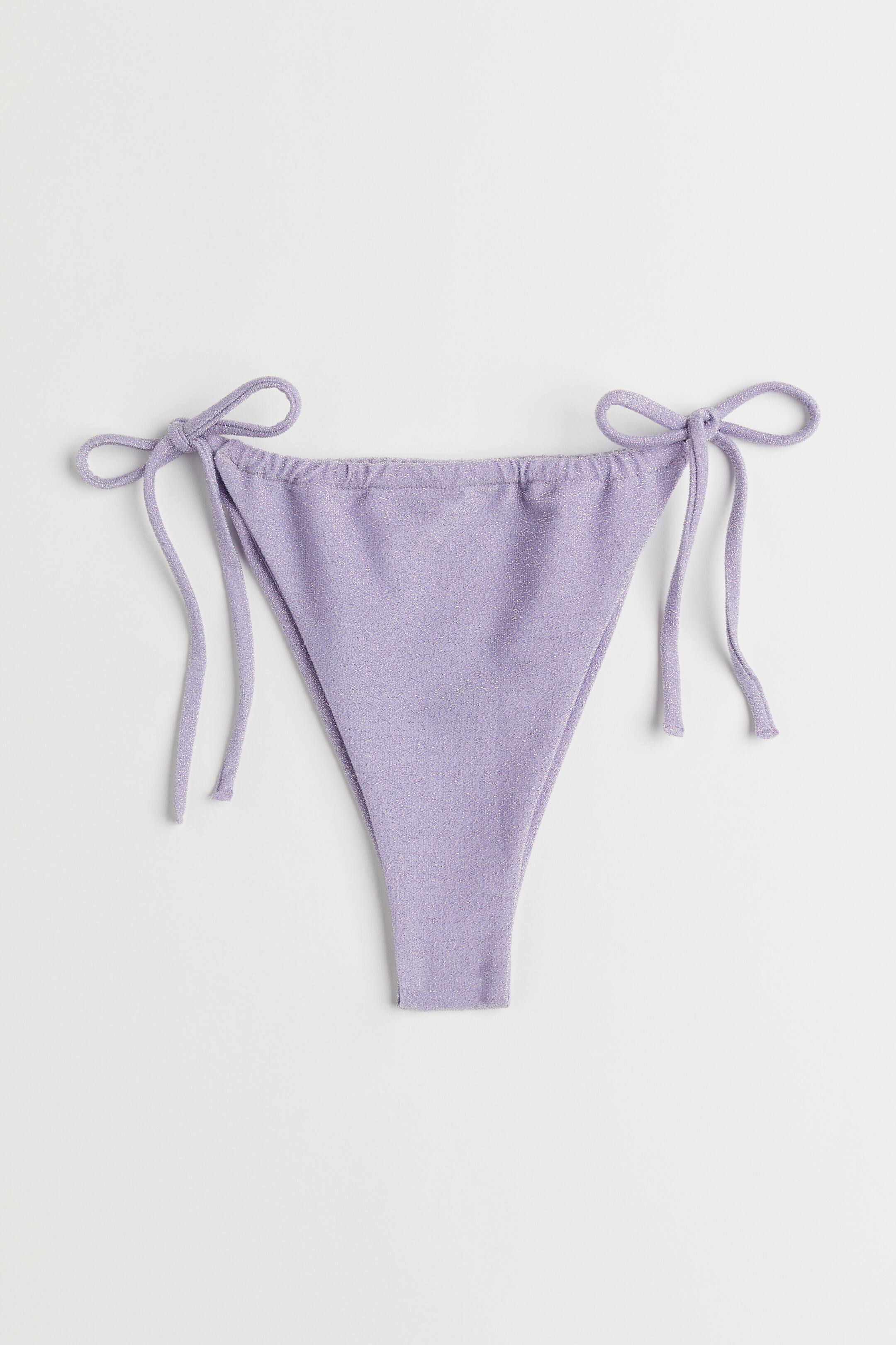 View larger image: Brazilian bikini bottoms - Light purple/Glitter - Ladies | H&M 1