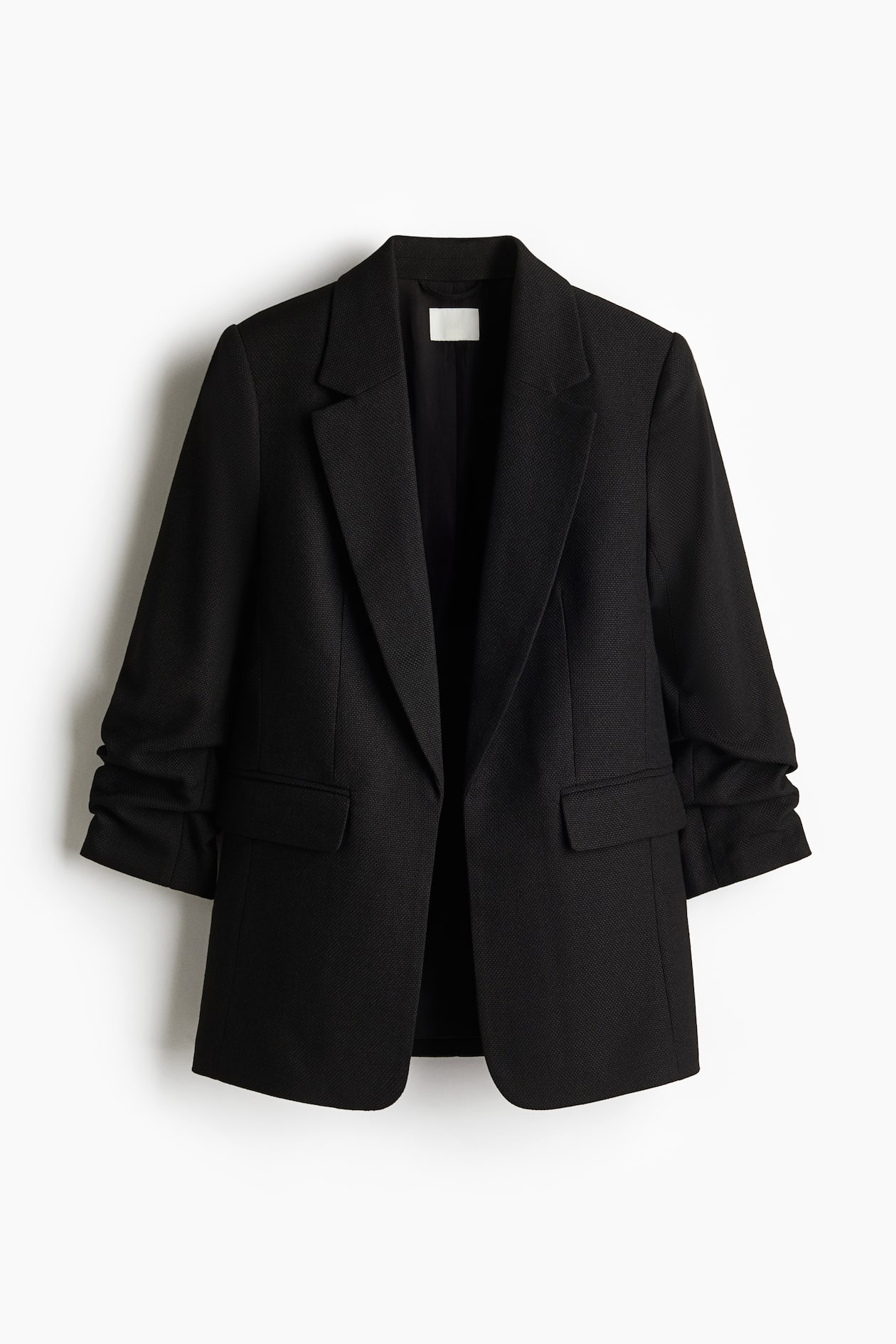 Dam Blazer Denim Modern Stil Skräddarsydd Vändbar Krage main image 0