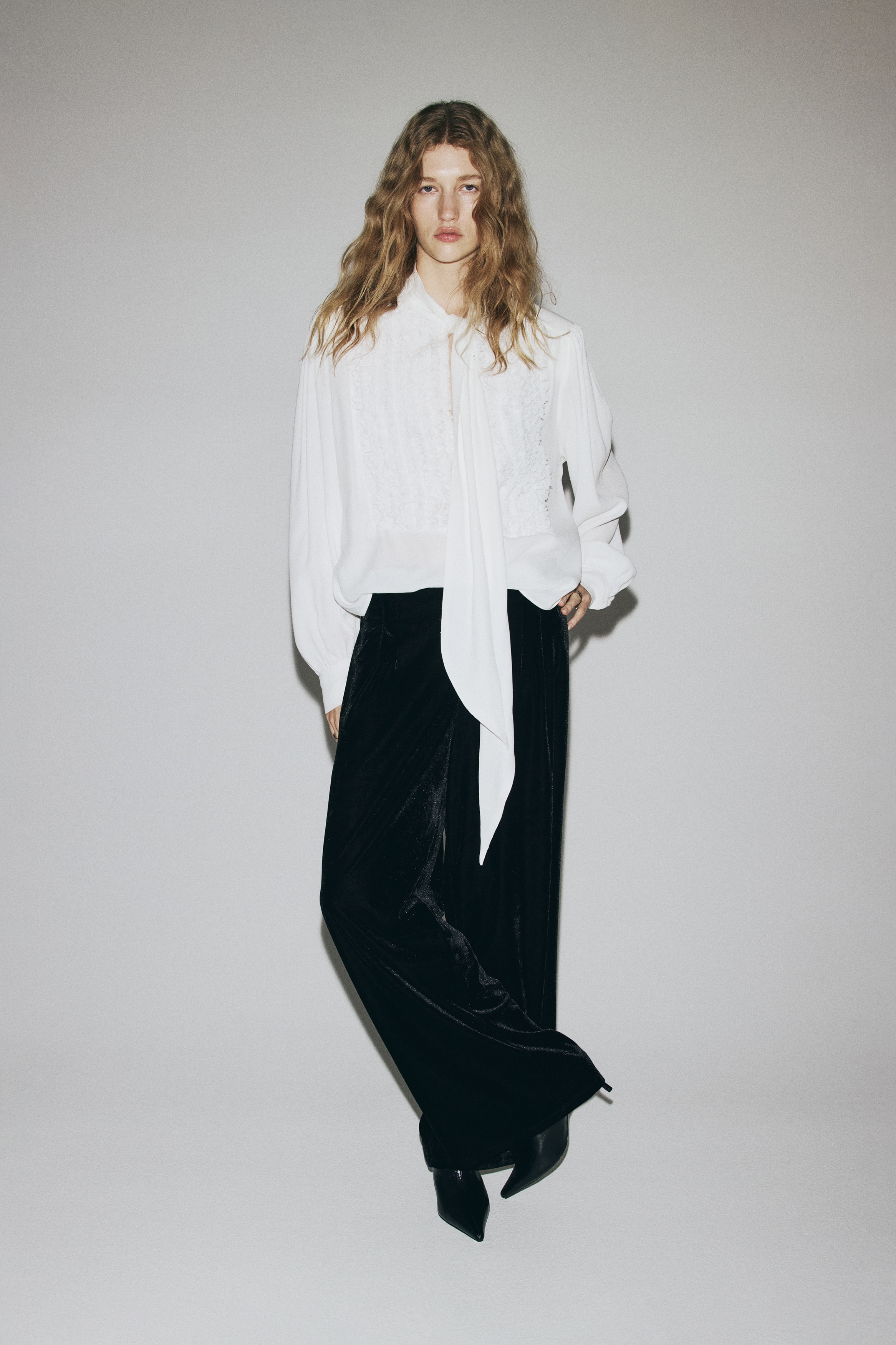Velour trousers