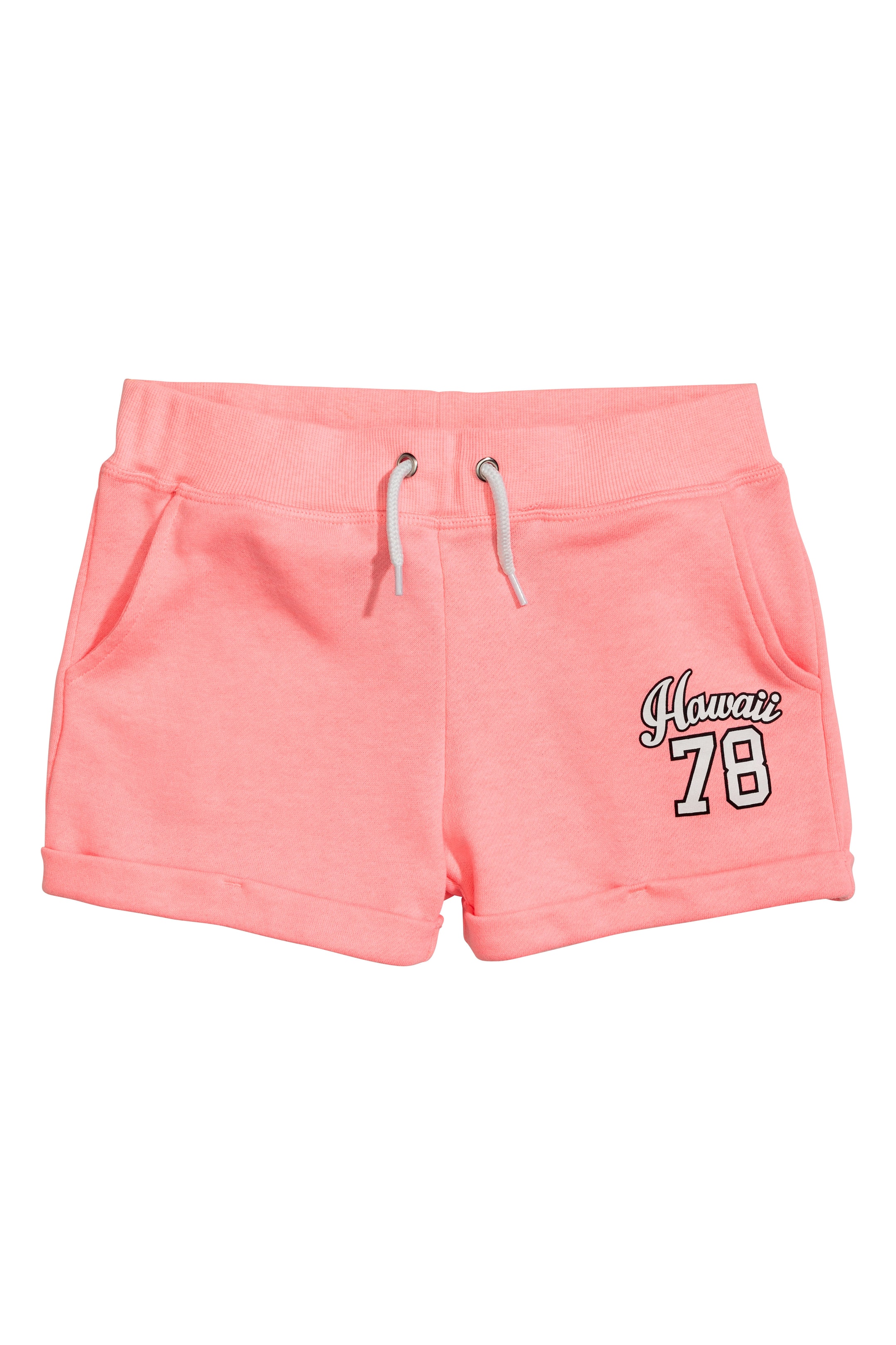 View larger image: Sweatshirt shorts - Coral pink - Kids | H&M GB 1