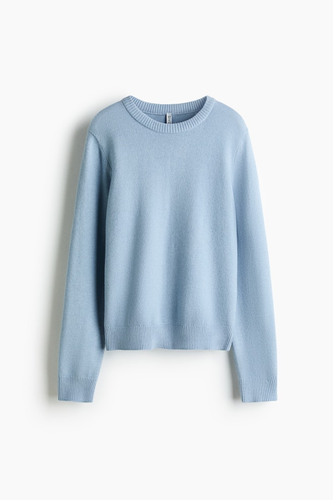 Sweater - Light blue/Light pink/Dark purple - 1