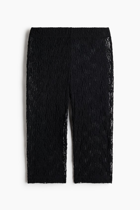 Женские брюки H&M Lace Capri Pants