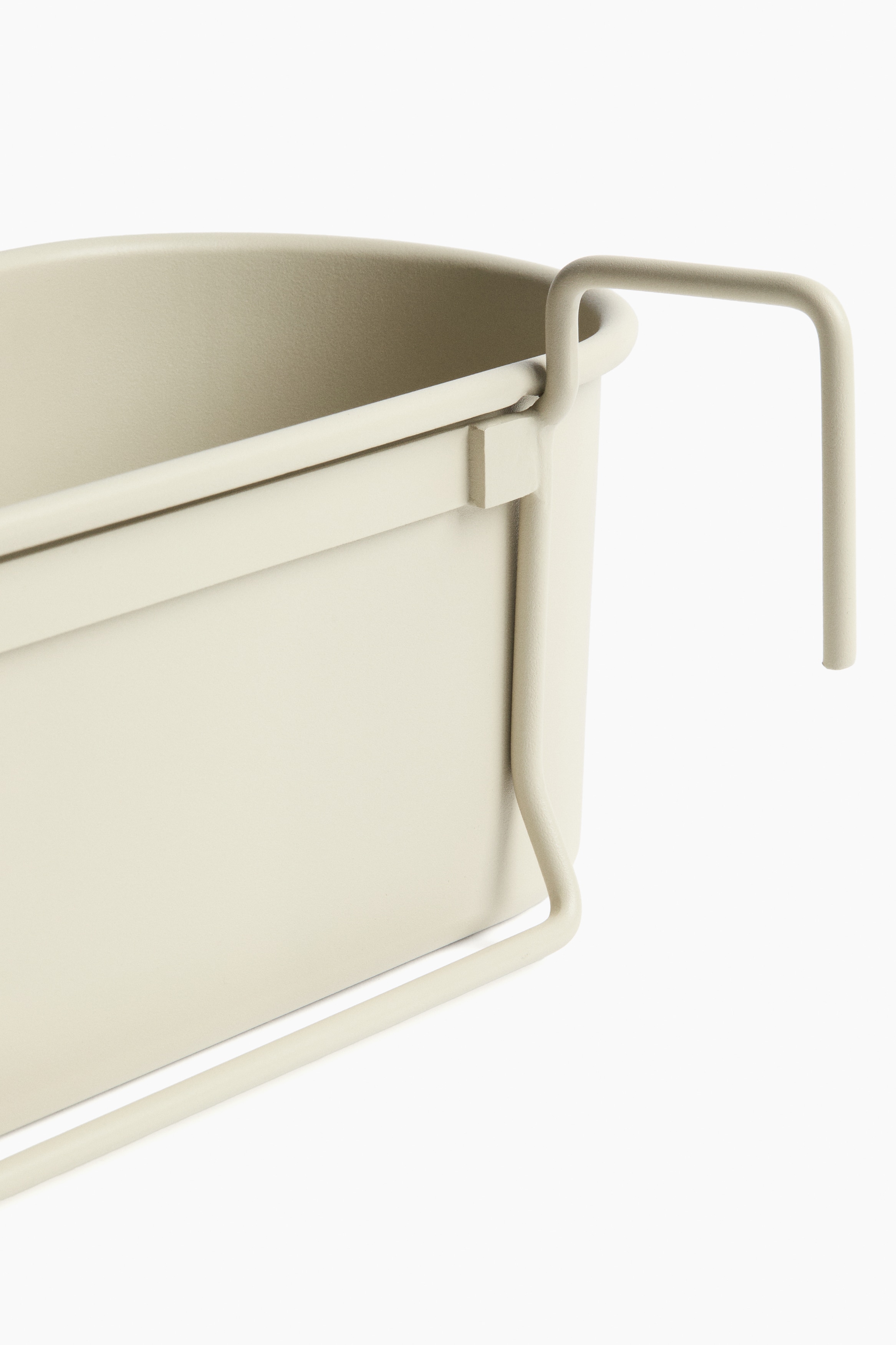 Khaki green Metal Hanging Planter Box at H&M Home | H&M CA