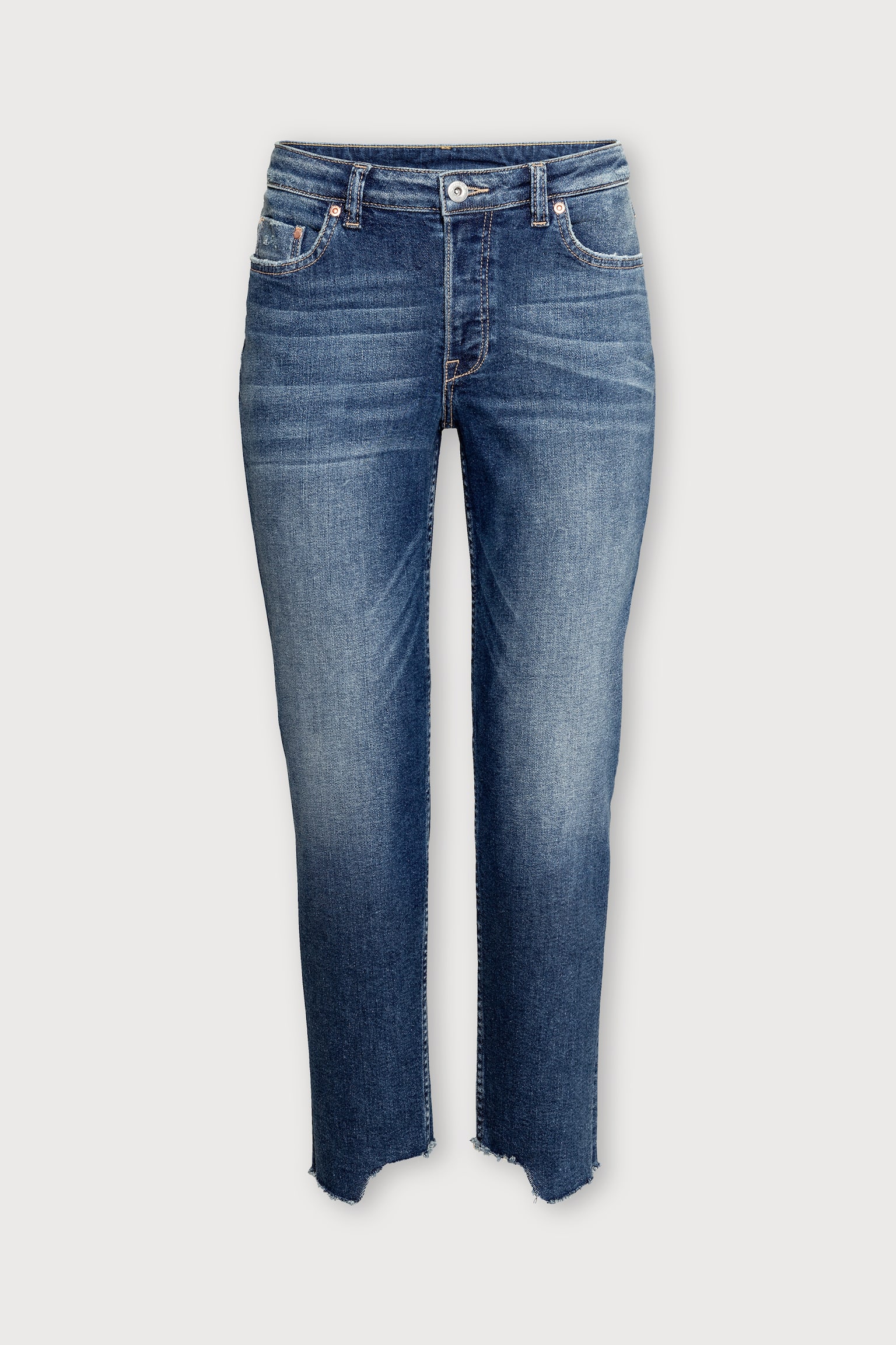 Straight Cropped Jeans