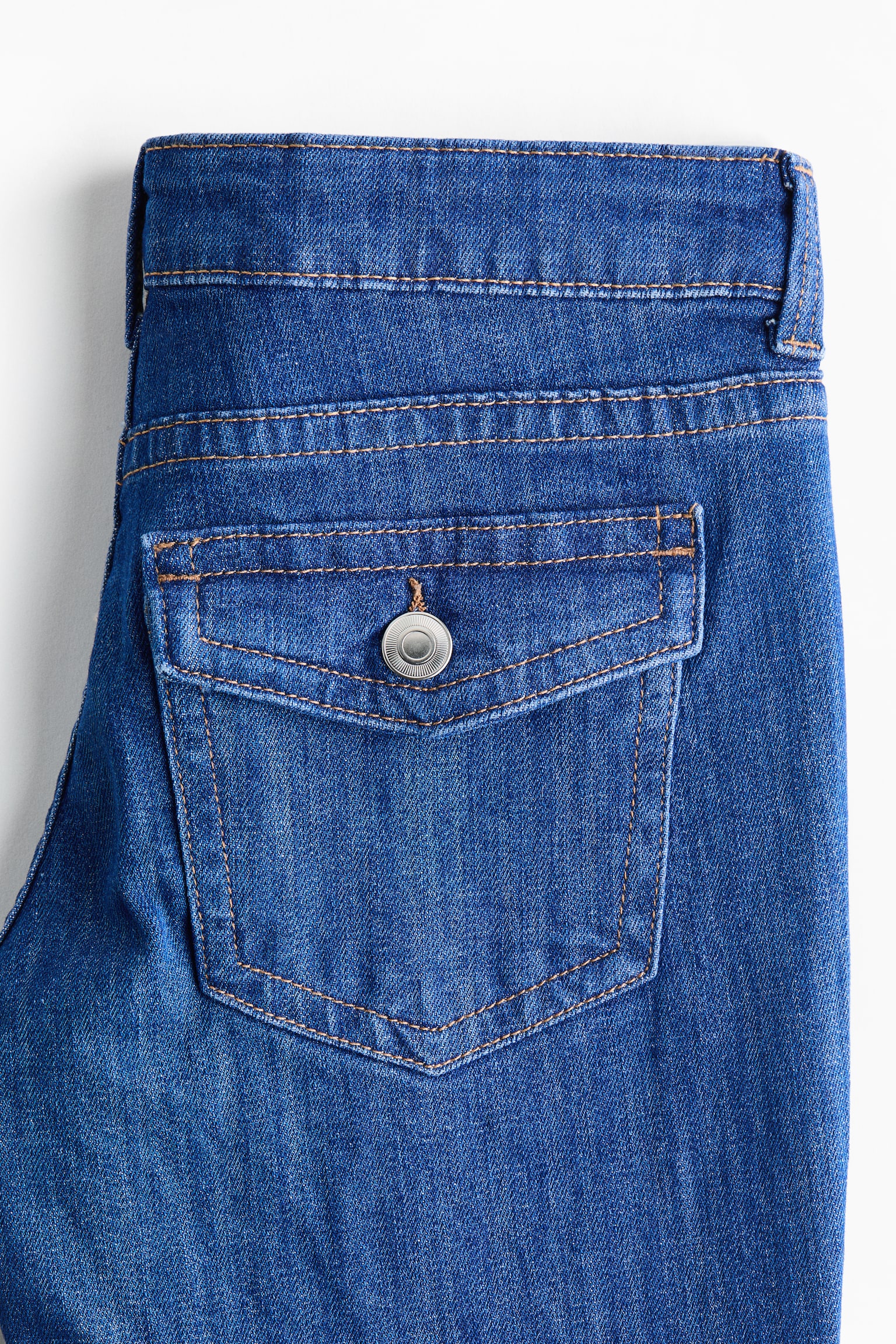 Flared Low Jeans - Azul denim/Denim blue/Azul denim oscuro - 8