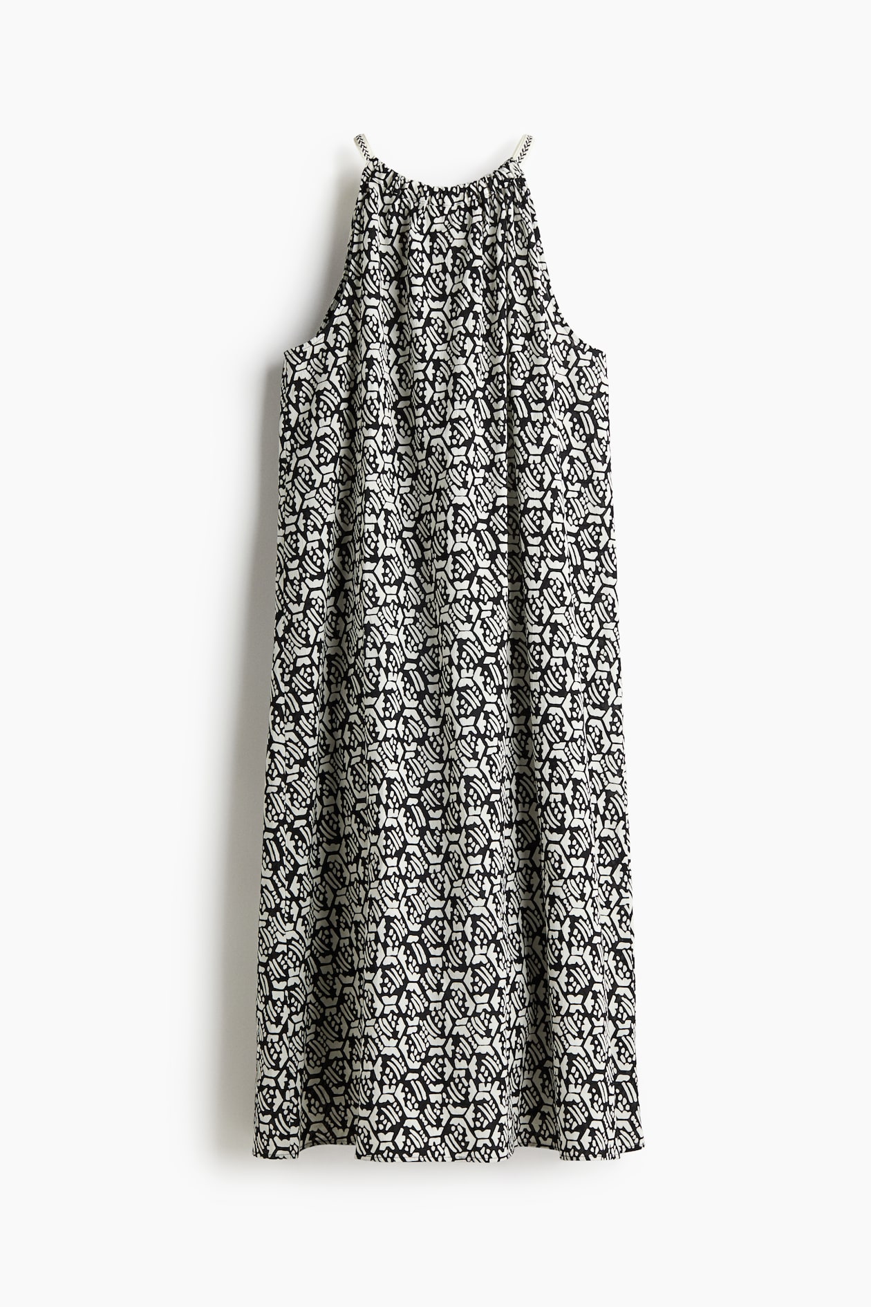 Damklänning Långärmad O-hals Dragkedja Bomull Polyester main image 1