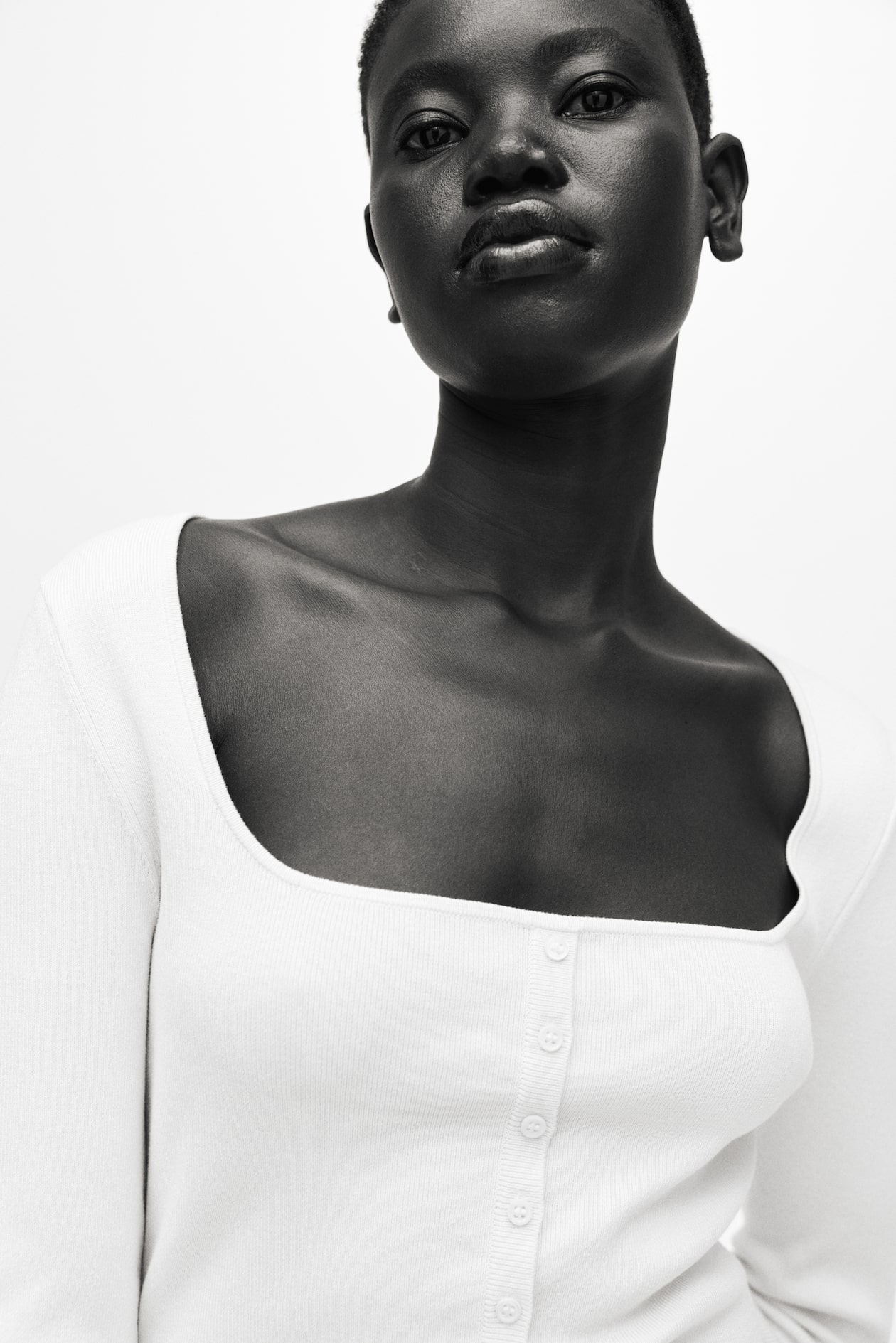 Square-Neck Top - image 3