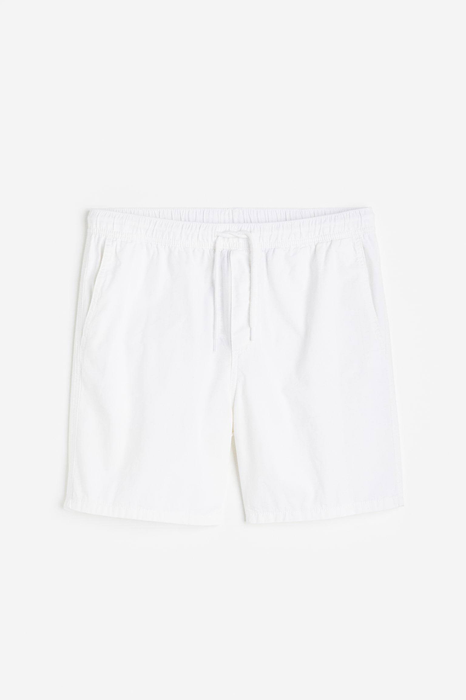 Regular Fit Cotton shorts - White/Black/Khaki green/Light yellow/Pink/Light purple - 2