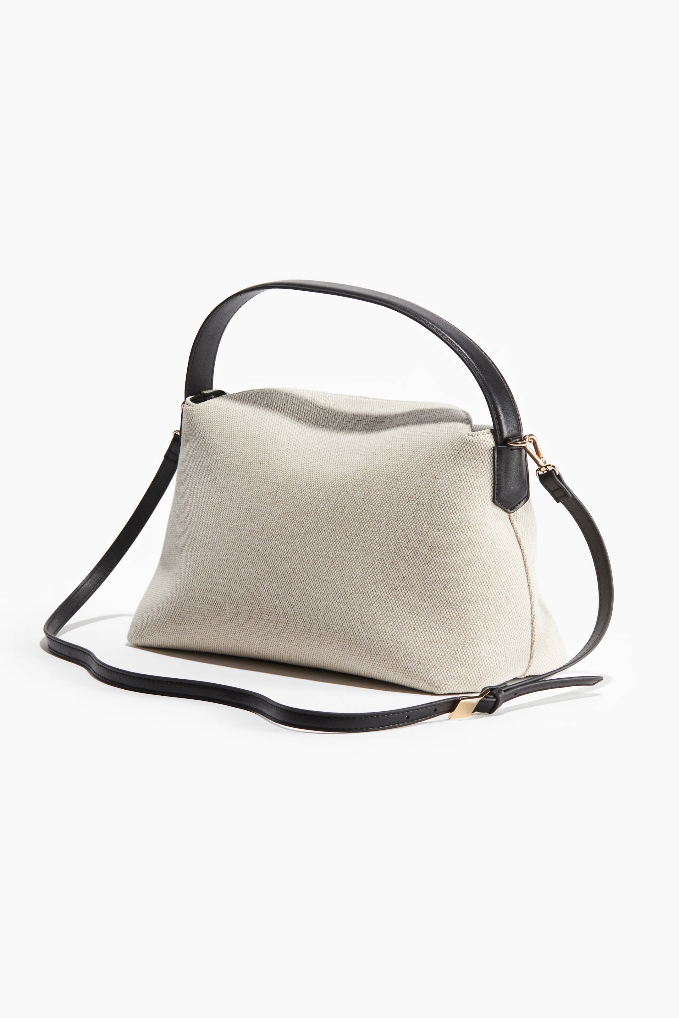 Crossbody-väska i canvas - Ljusbeige - DAM | H&M SE