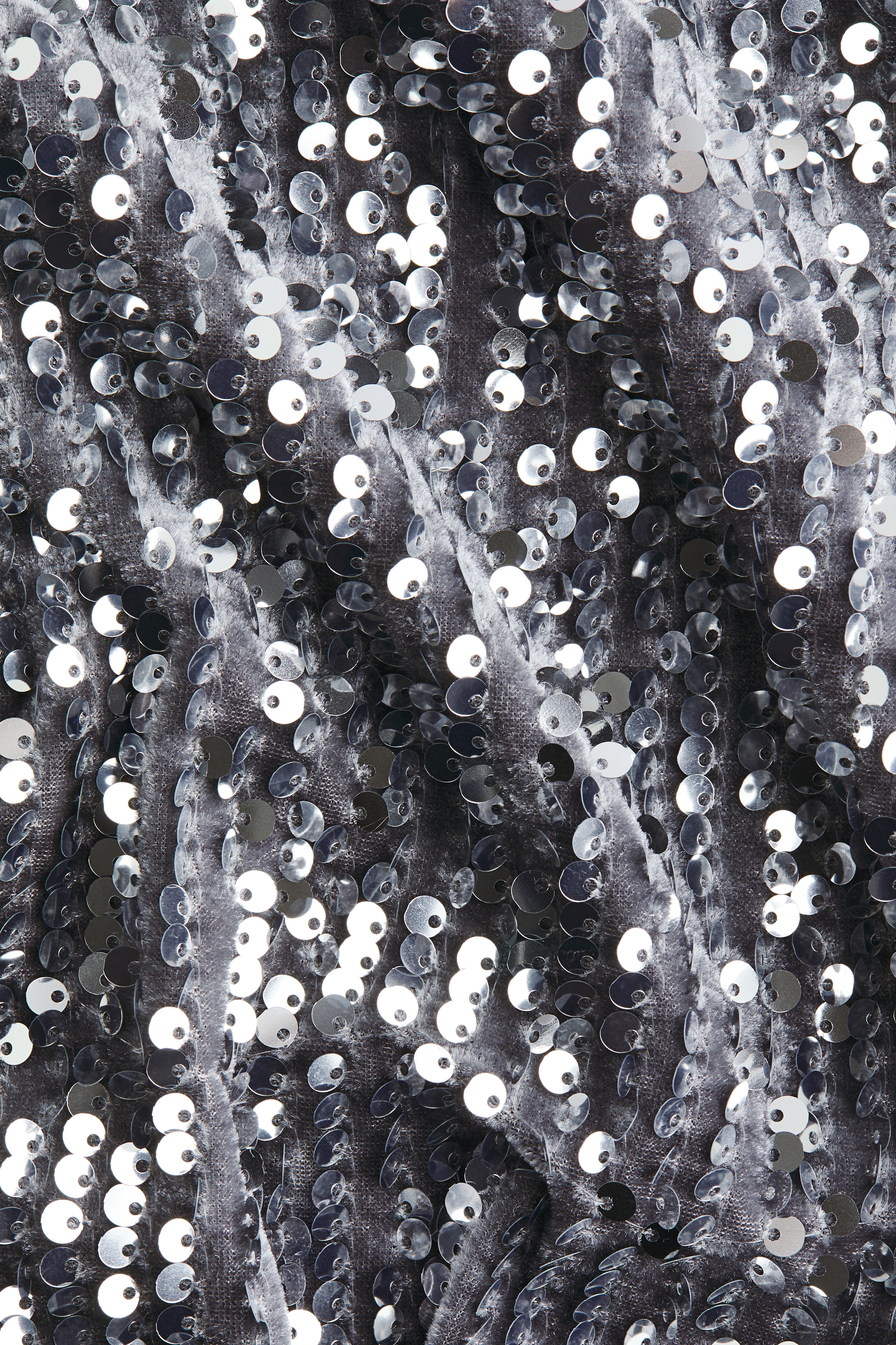 Sequined halterneck top