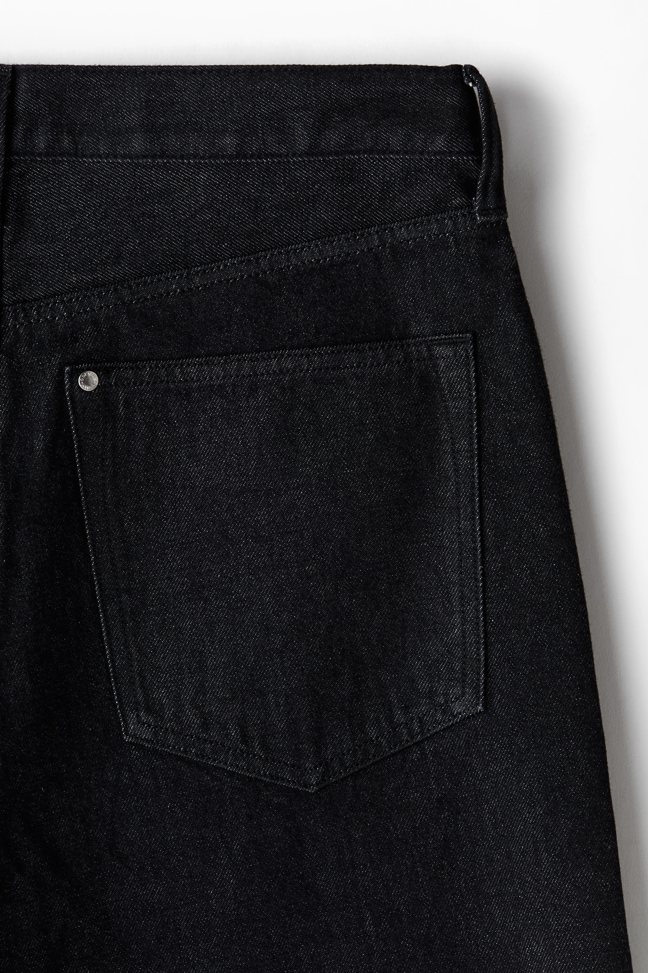 Wide High Jeans - Gris oscuro - Men | H&M MX