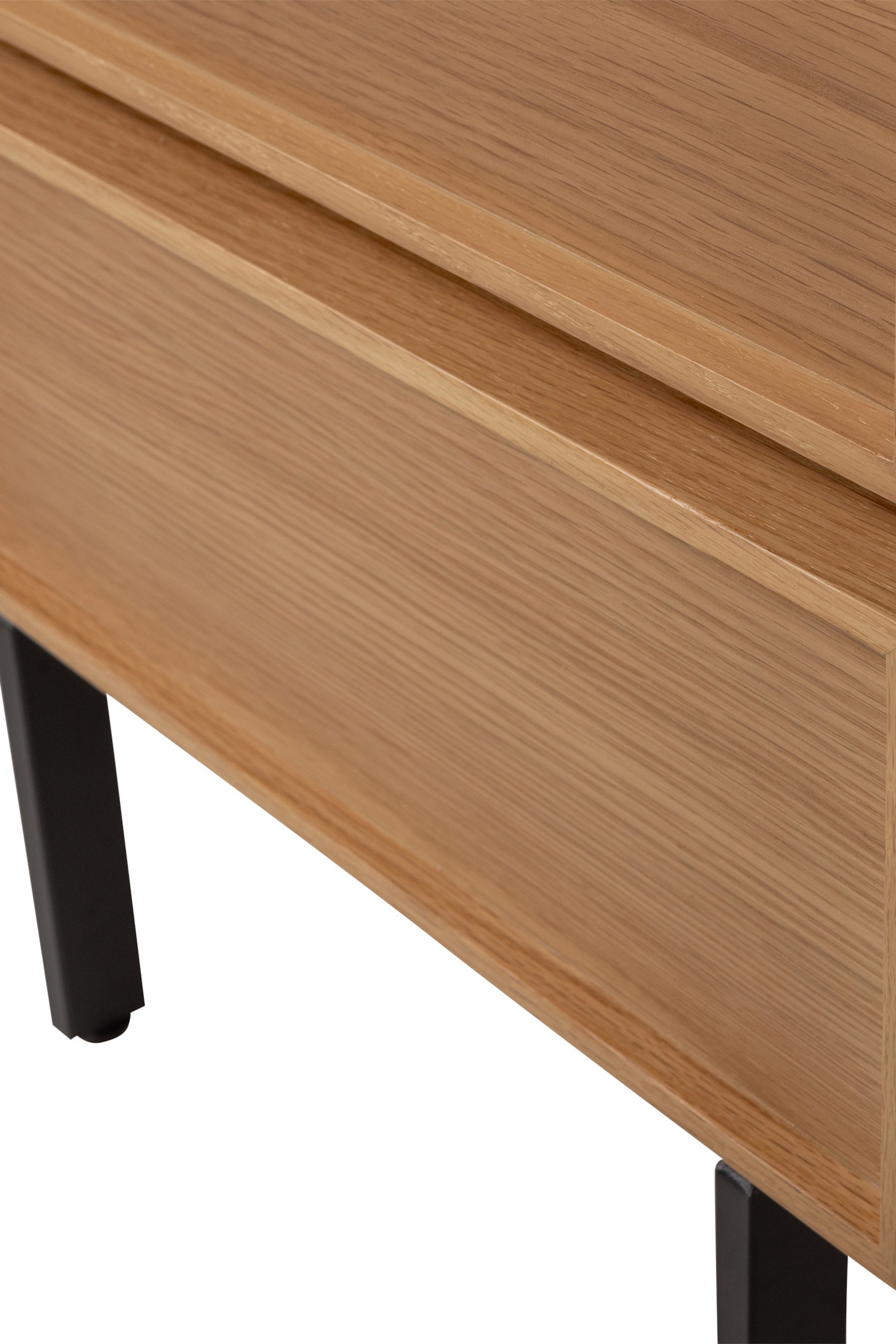 Grotere afbeelding bekijken: Tours Ladekast/nachtkastje Met 2 Lades - Naturel - WOOOD | H&M NL 5