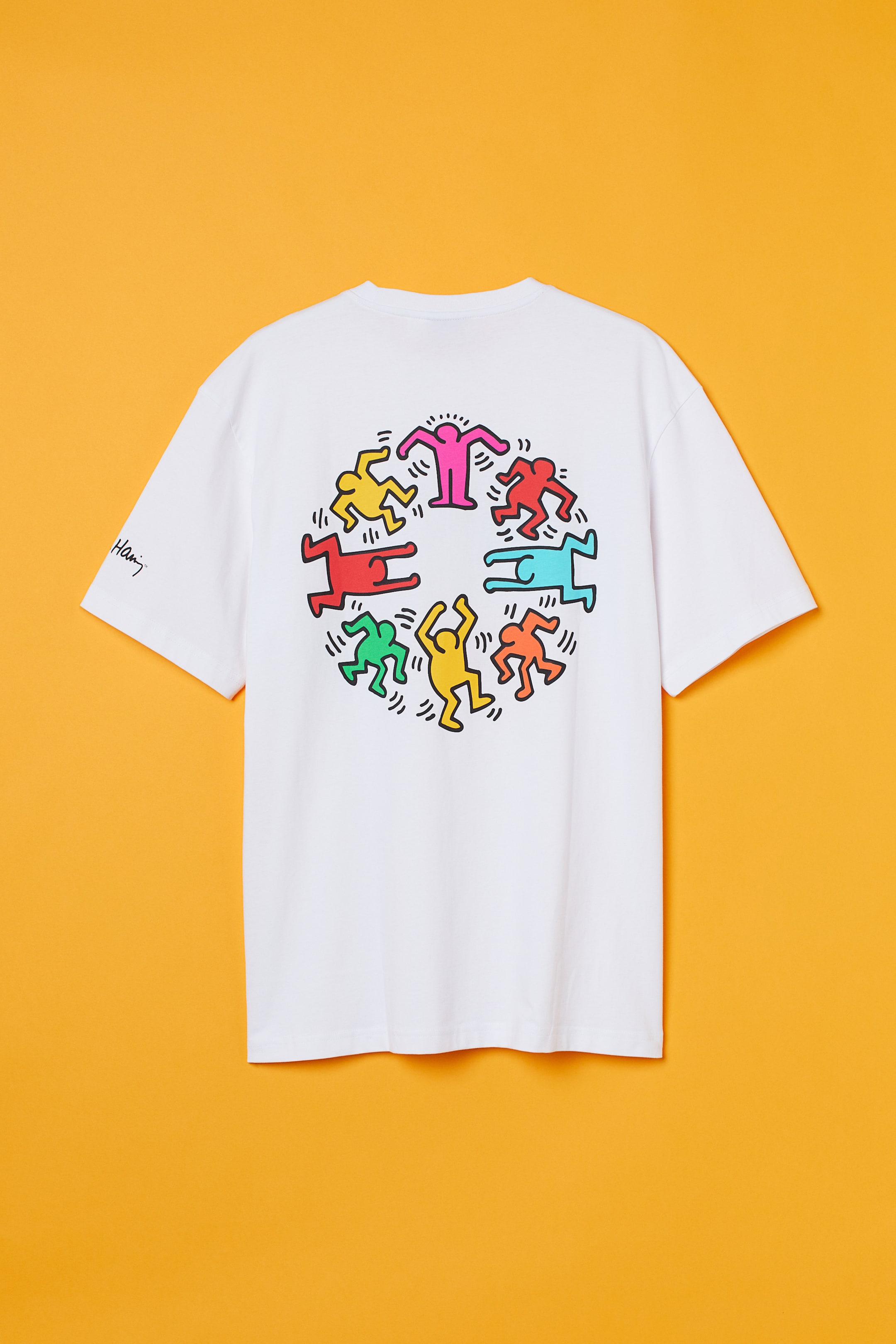 View larger image: Loose Fit T-shirt - White/Keith Haring - Men | H&M HK 2