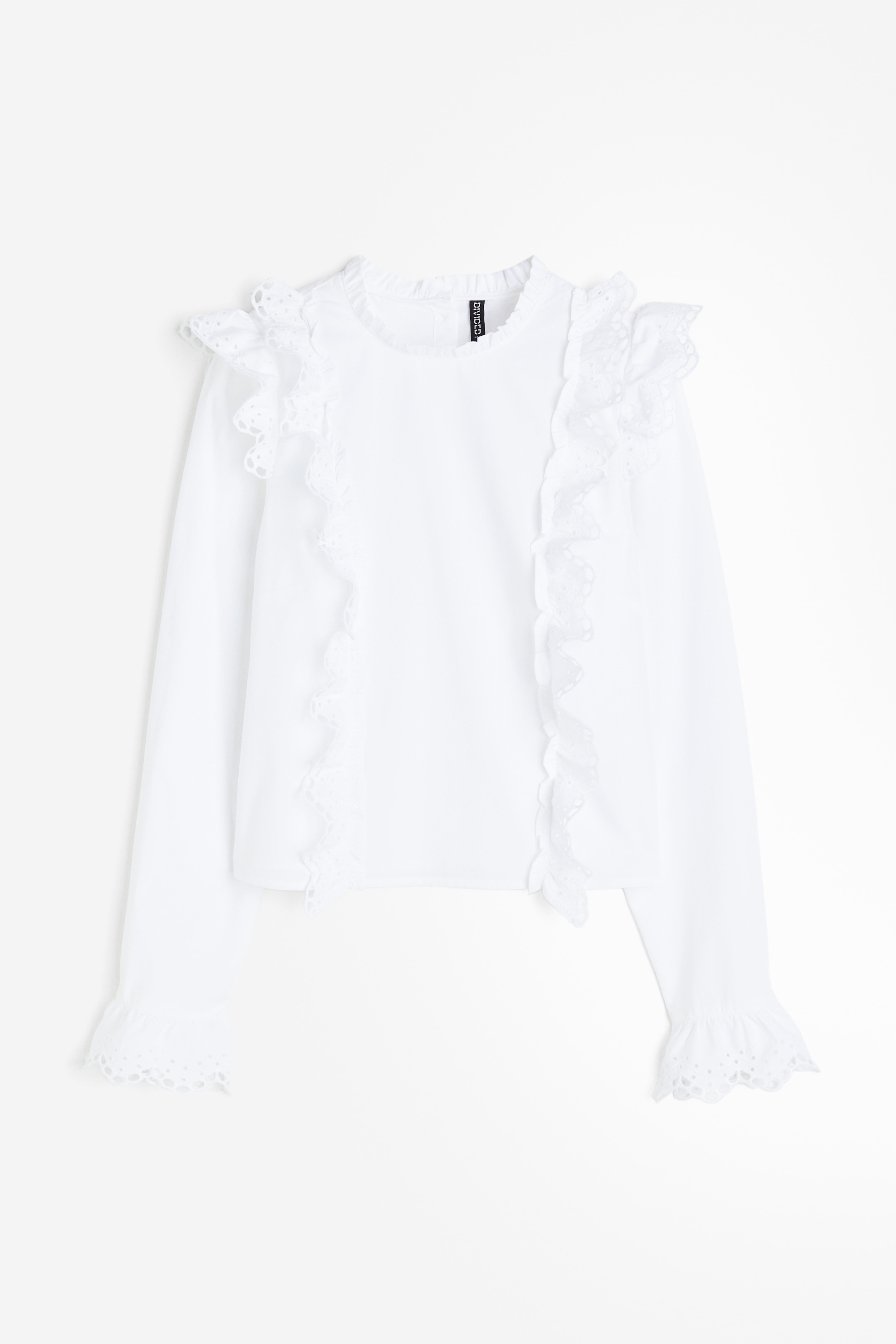 H and m white blouse hotsell