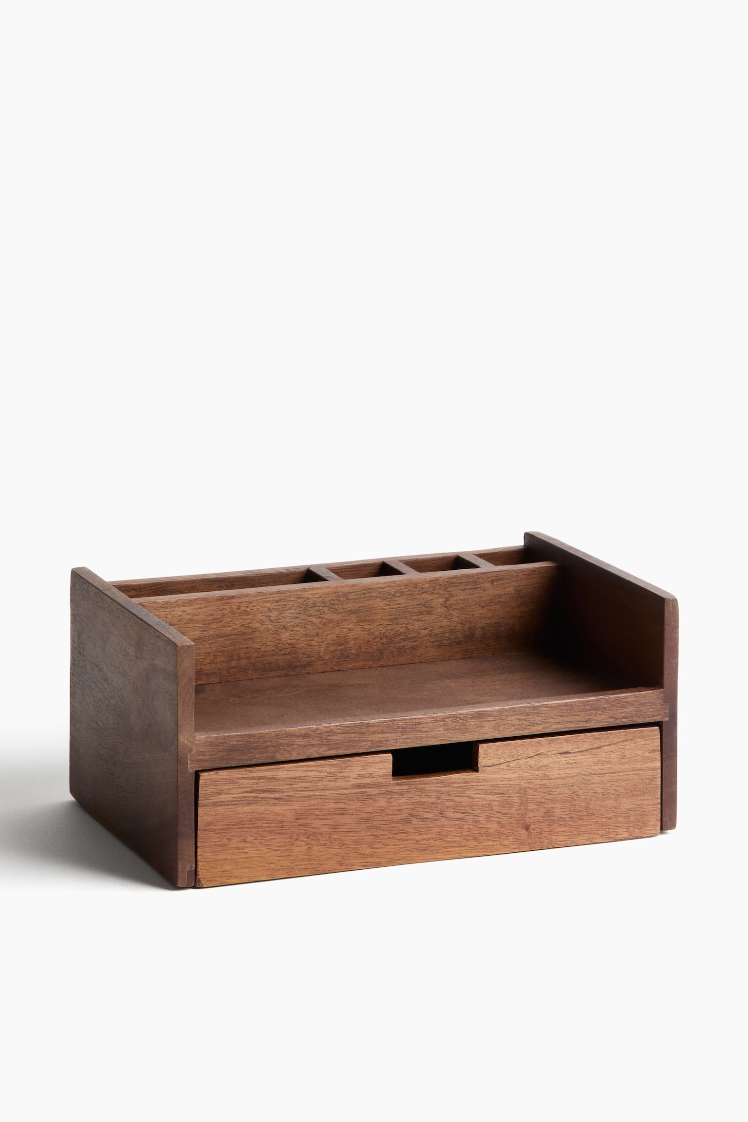 Wooden organiser - Dark brown - 2