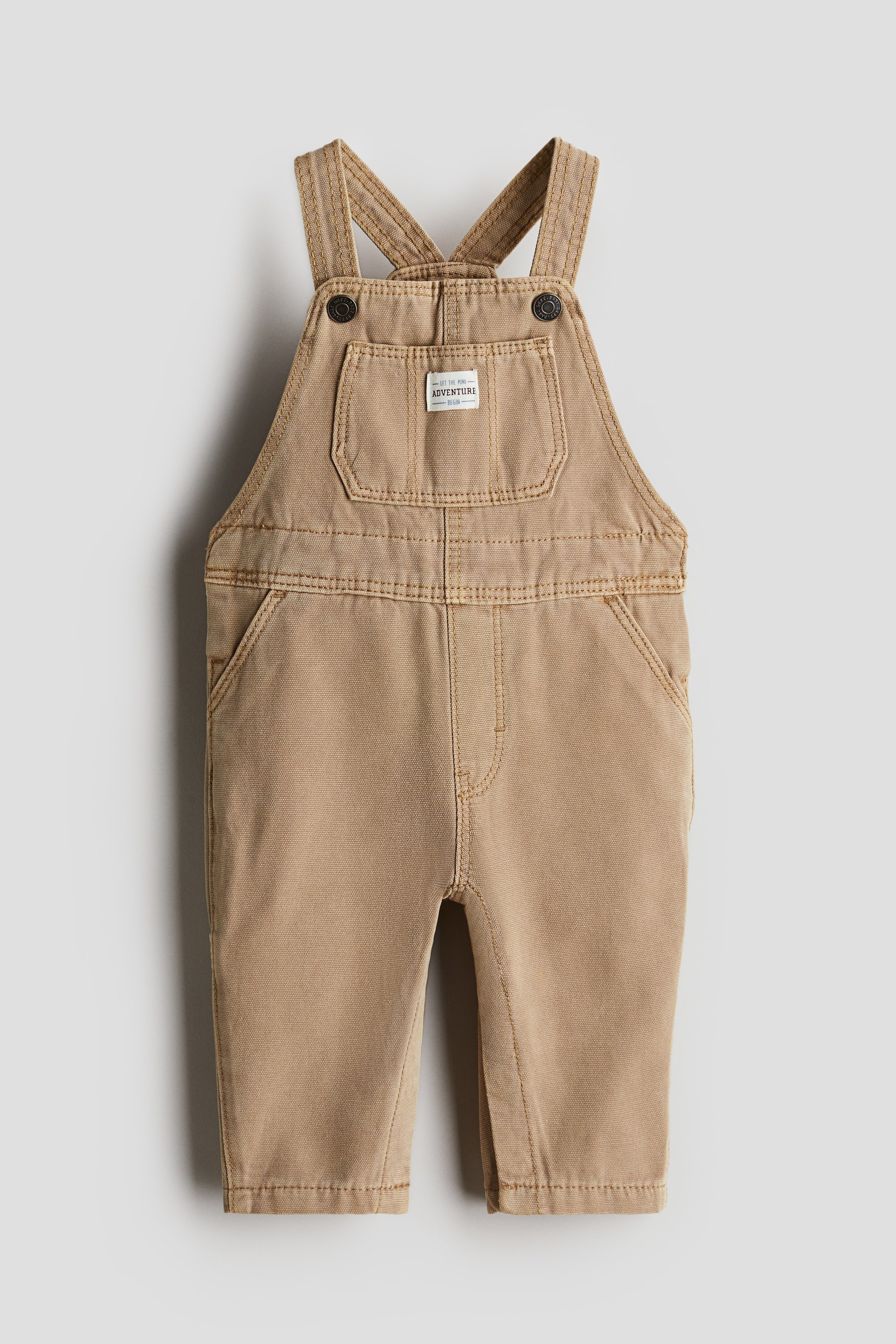 Cotton Canvas Overalls