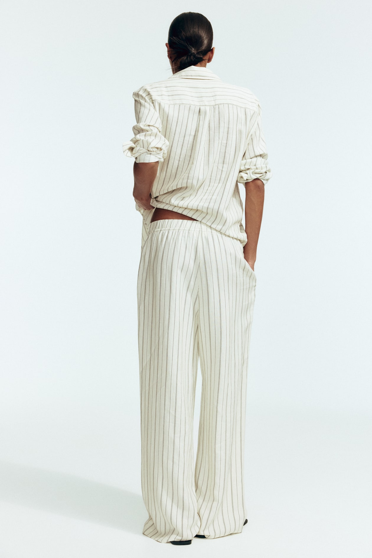 Linen-Blend Pants - image 3