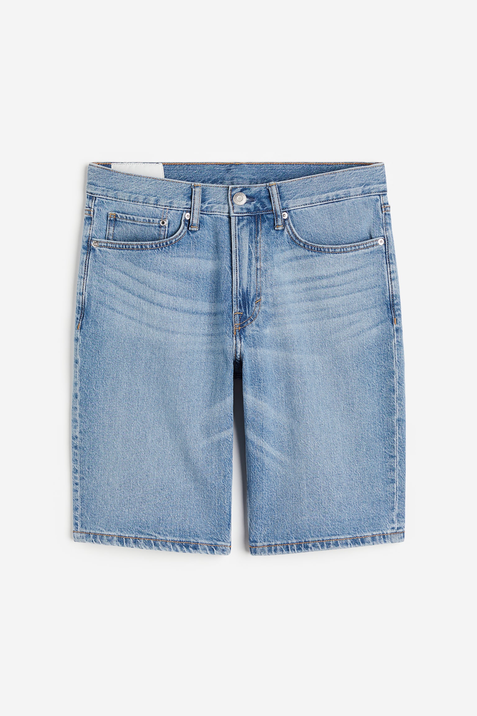 Regular Denim Shorts - Denim blue/Dark denim blue/Dark denim blue/Black/Light denim blue - 1