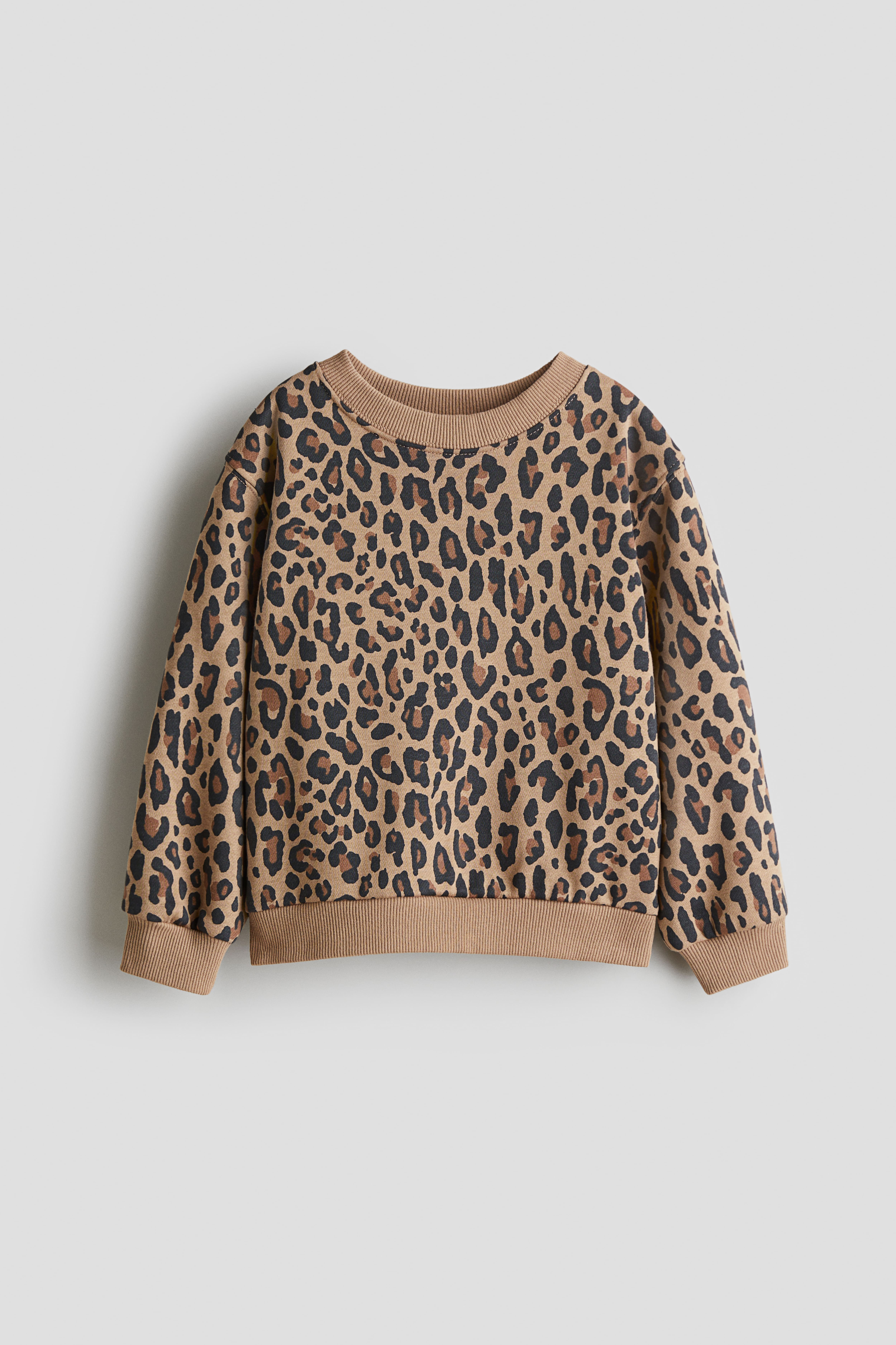 Printed Brushed-Inside Sweatshirt