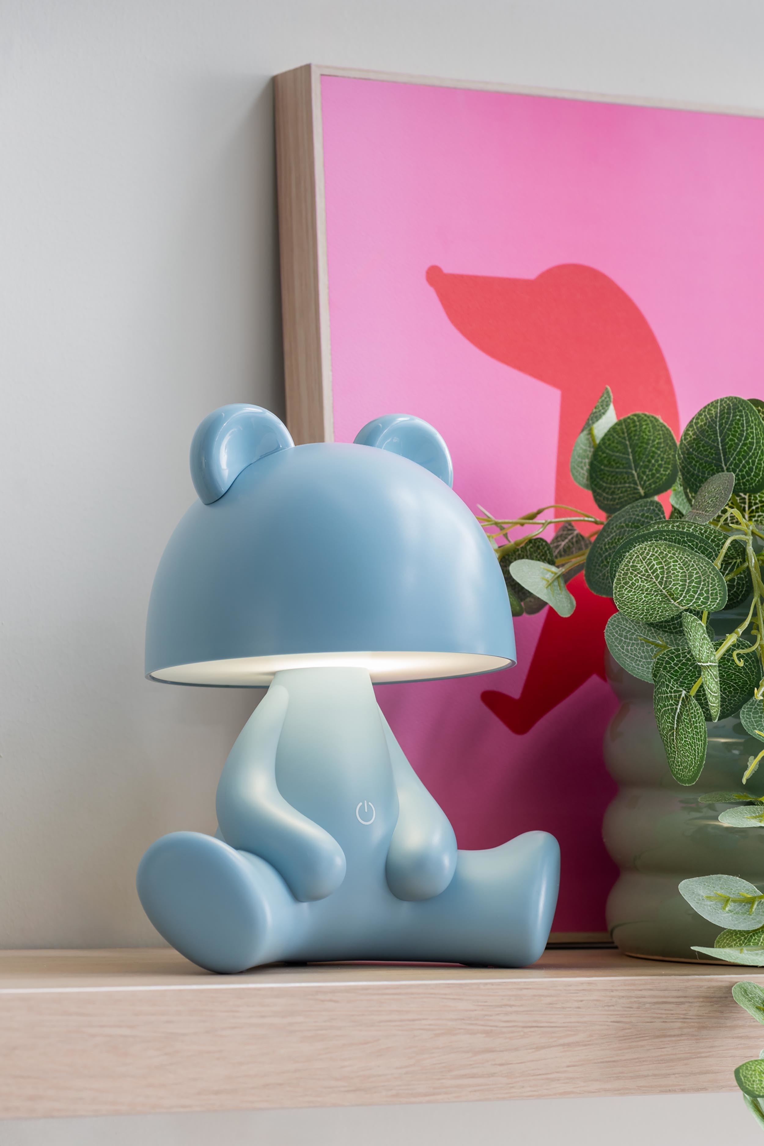 Bear Lampe À Poser - Bleu Clair
