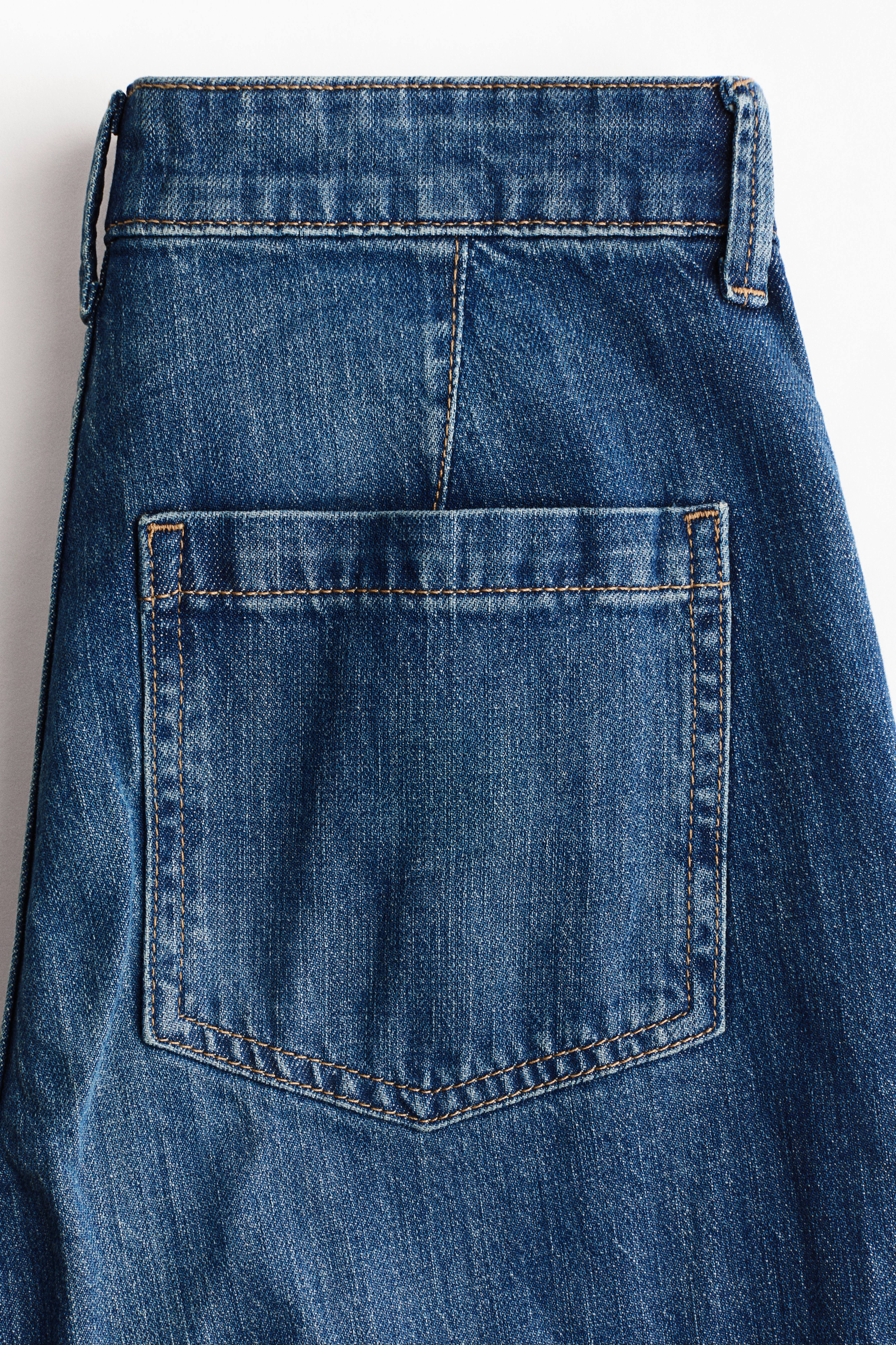 Wide High Jeans