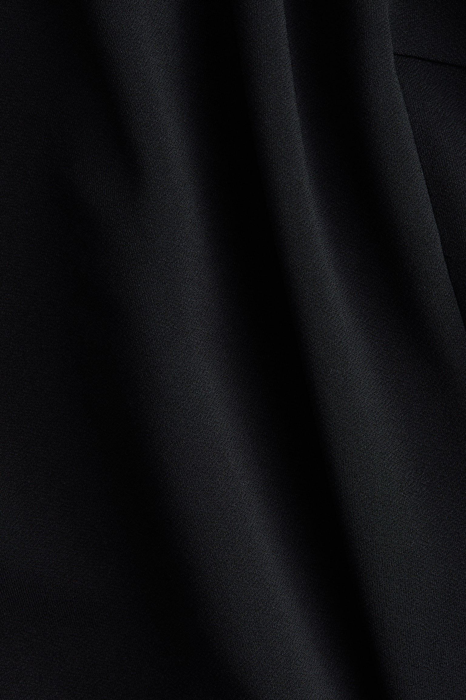 Interlock jersey dress - Black - 7