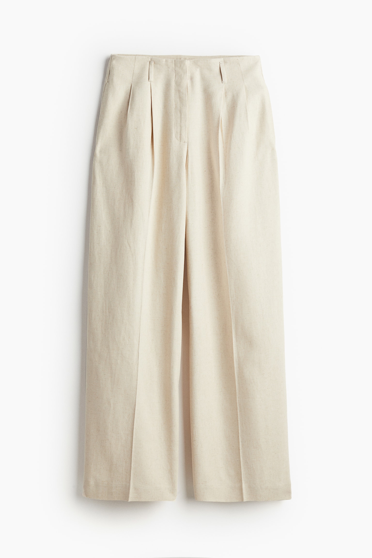 Tailored Pants - Light beige/Light dusty blue/Pinstripe - 2