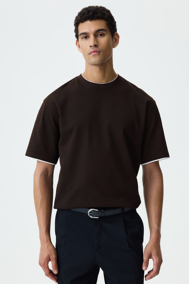 Majica četvrtastog kroja Relaxed Fit