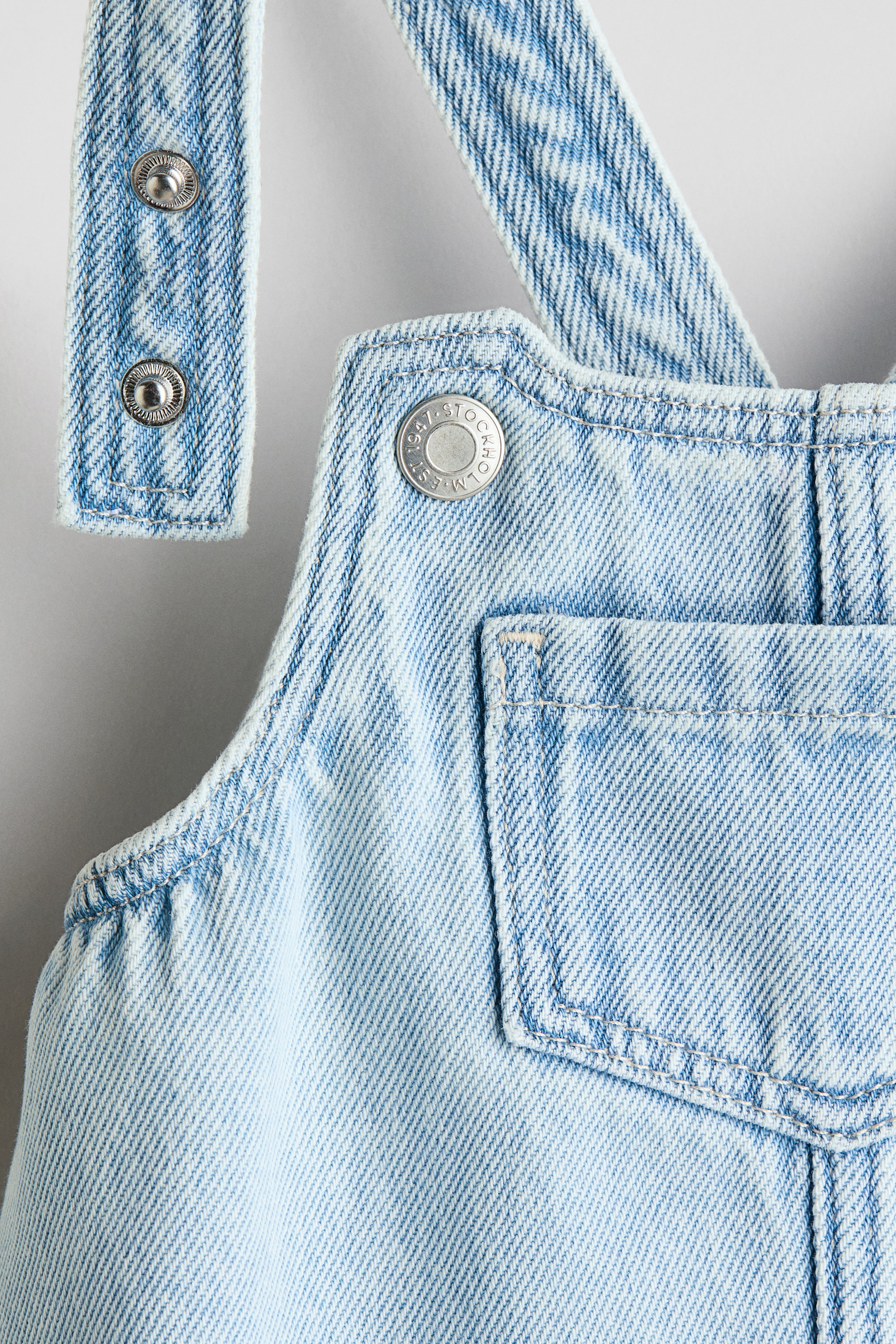 2-Piece Overall Dress and Top Set