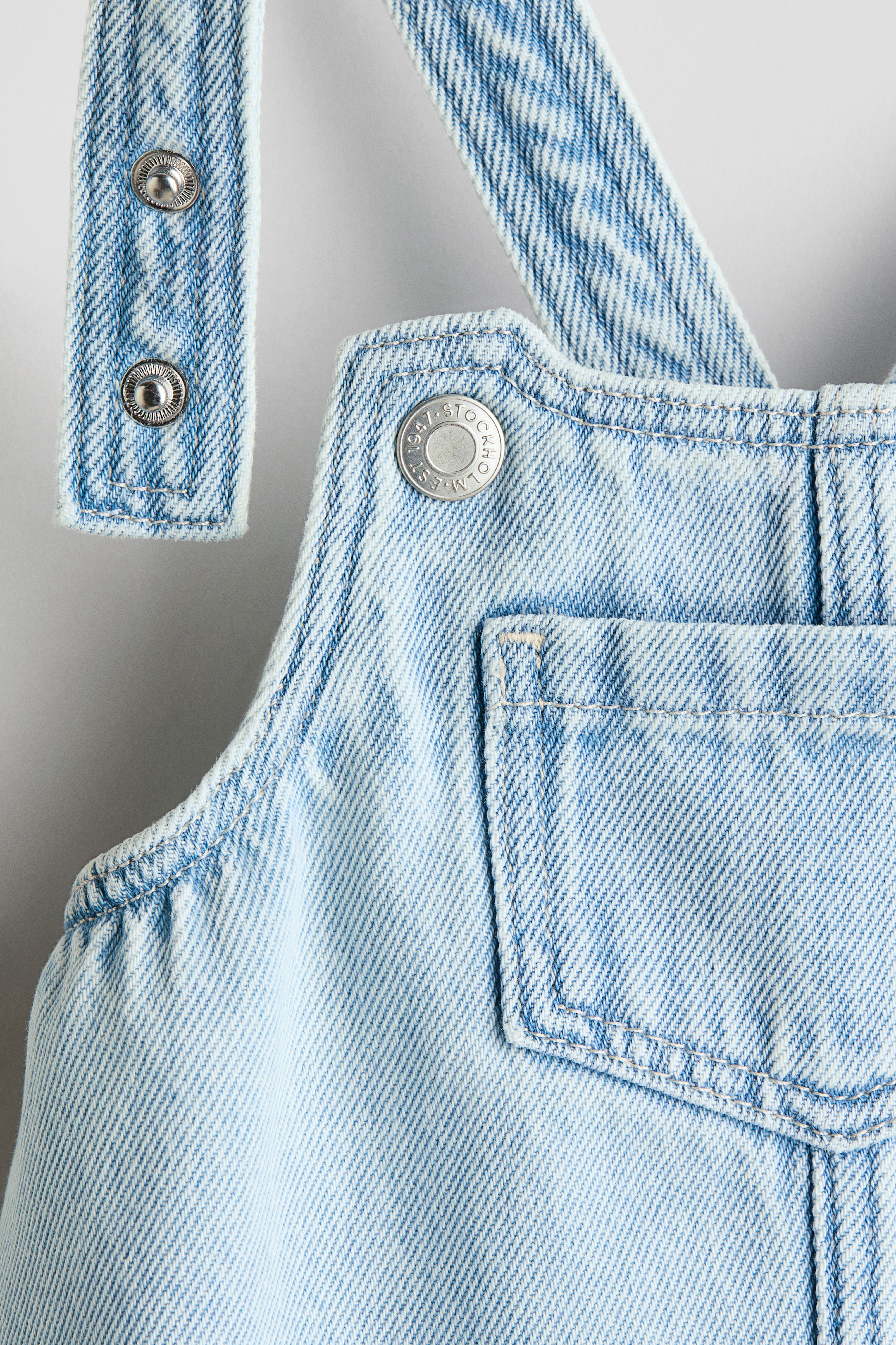 2-Piece Overall Dress and Top Set