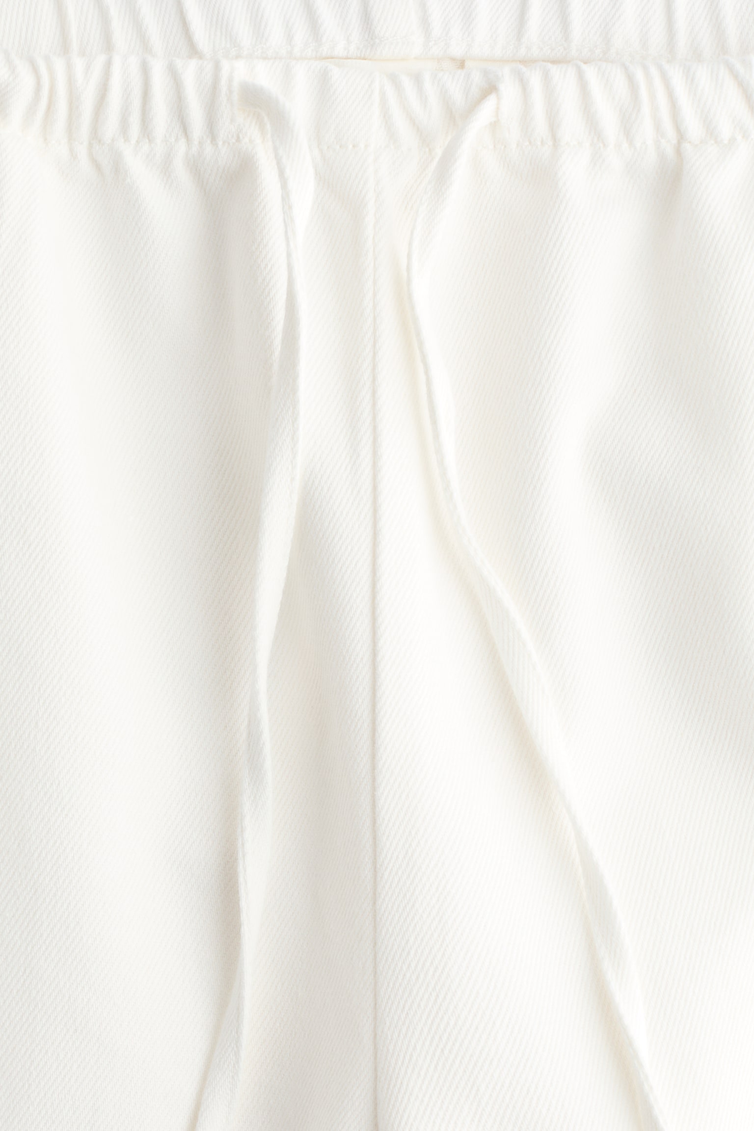 Denim drawstring trousers - Màu trắng/Màu xanh denim đậm/Màu xanh denim/Màu xanh denim nhạt - 2