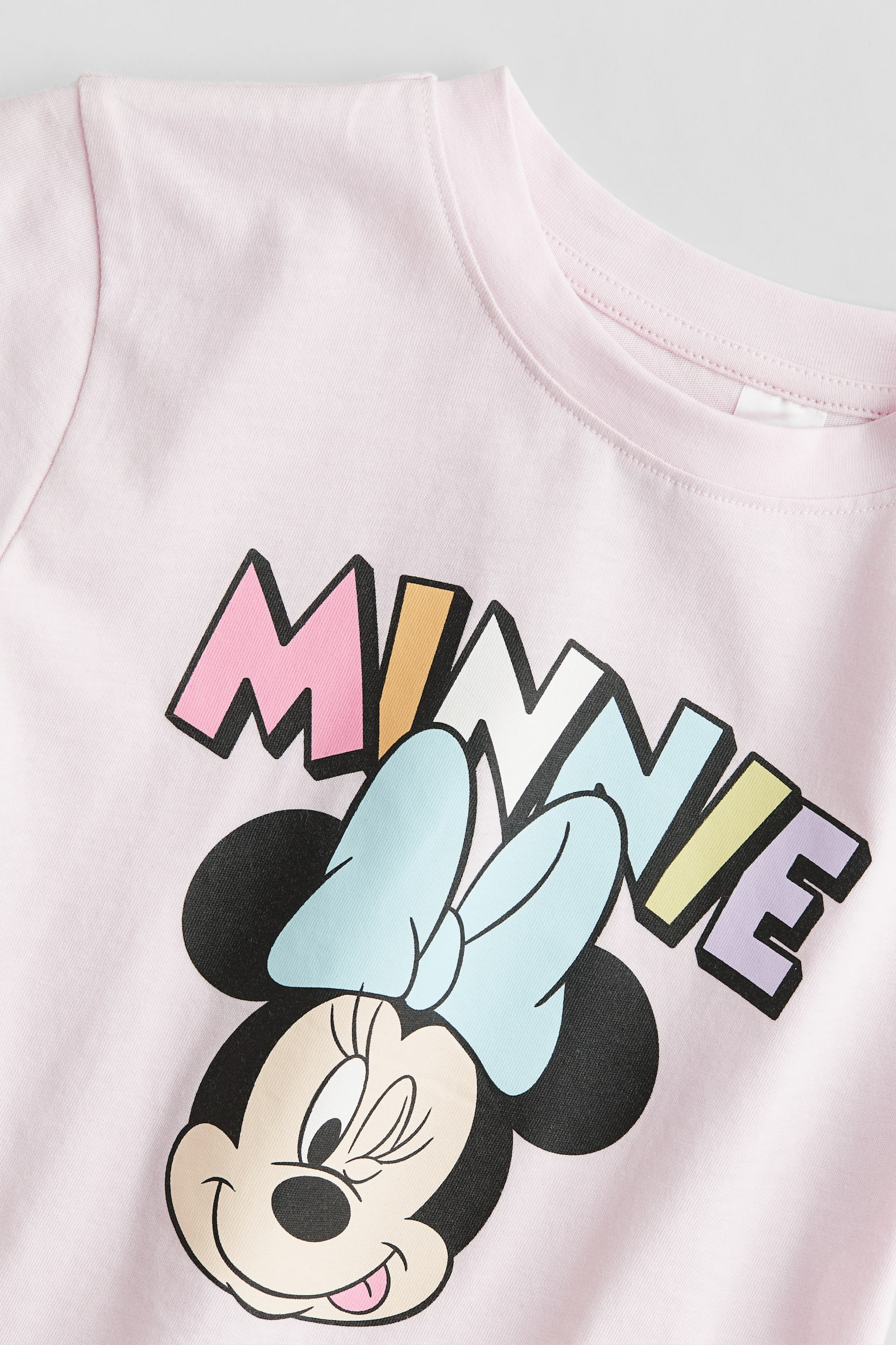 Print Tee - Light pink/Minnie Mouse/Light pink/Barbie/Natural white/Minnie Mouse/Cream/Minnie Mouse/White/SmileyWorld®/Natural white/Minnie Mouse/Light lilac/Frozen/Charcoal/Minnie Mouse/White/Pokémon - 2