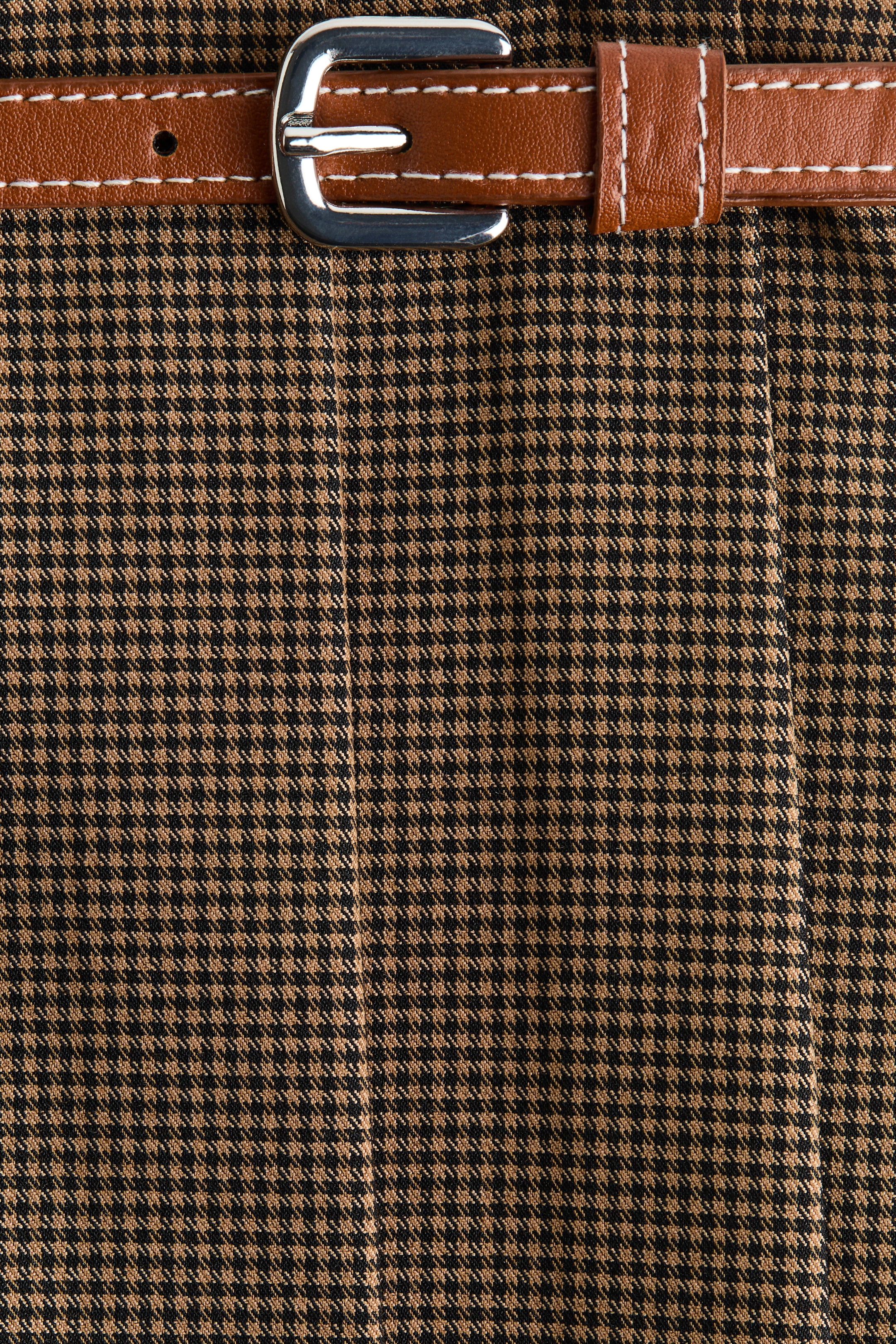 Jupe-short avec détail ceinture