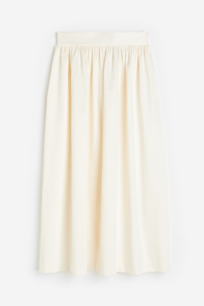 A-line skirt - Cream - 2