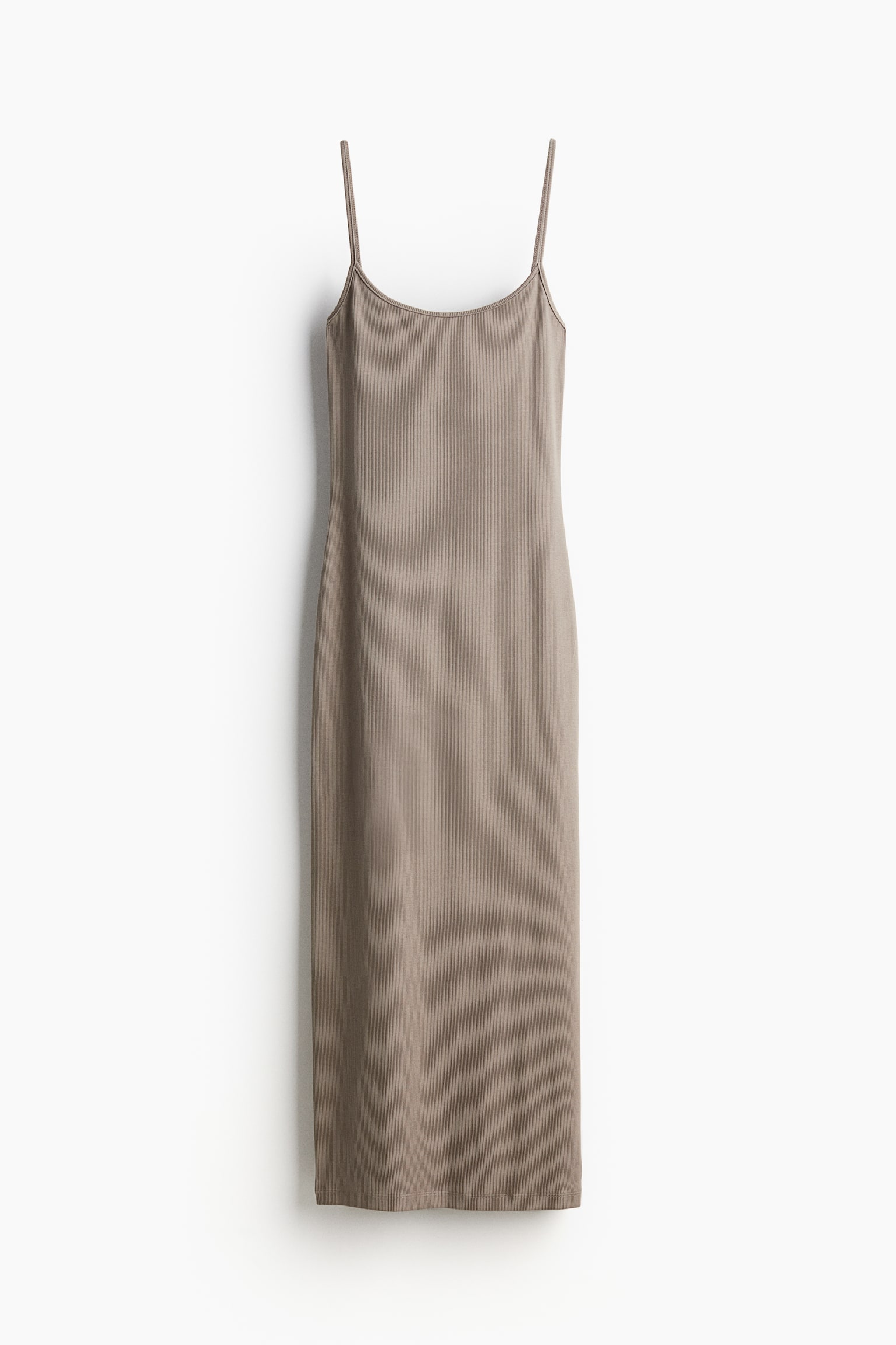 Long Strappy Dress - Greige/Black/Dark grey - 1