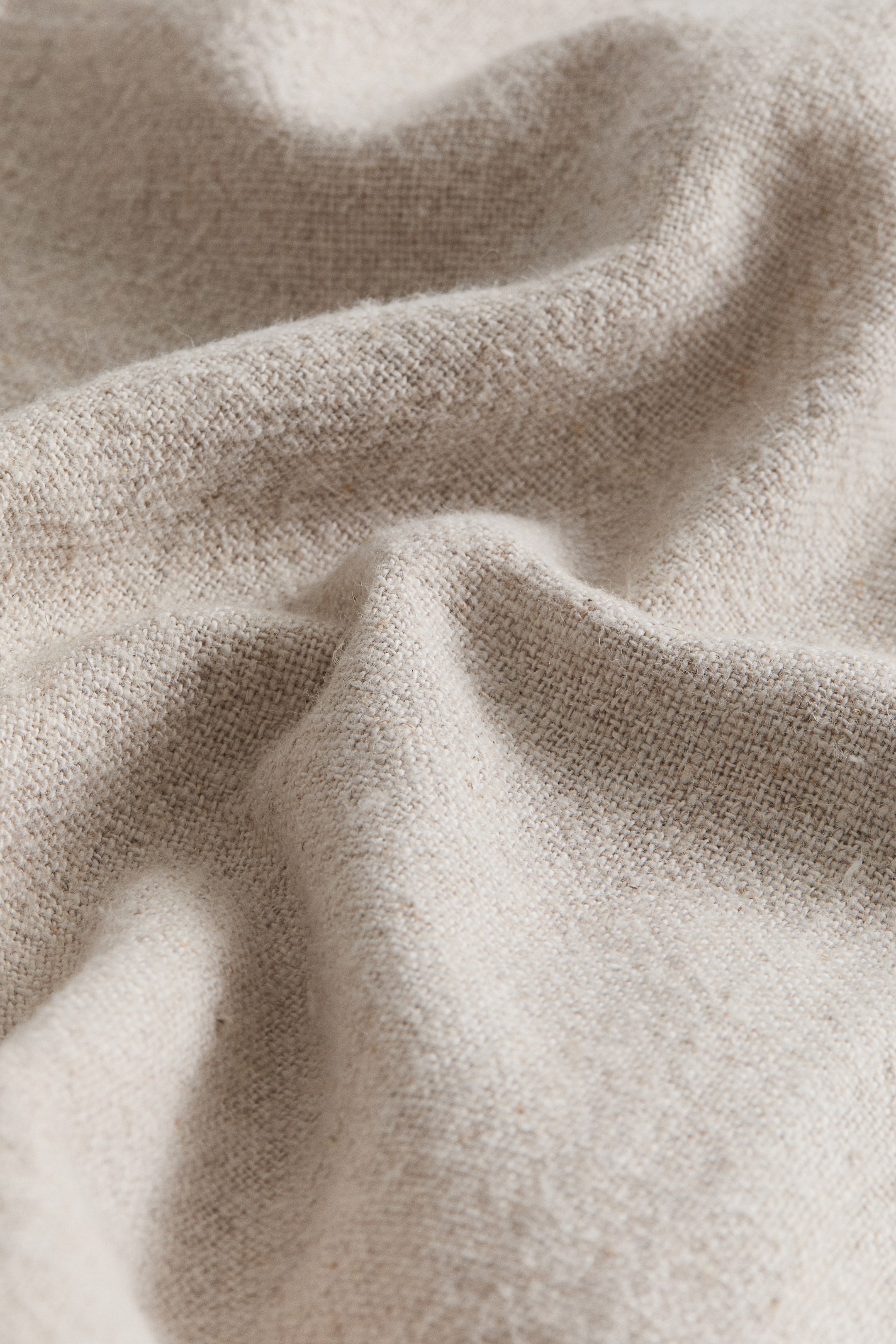 Linen-Blend Cushion Cover