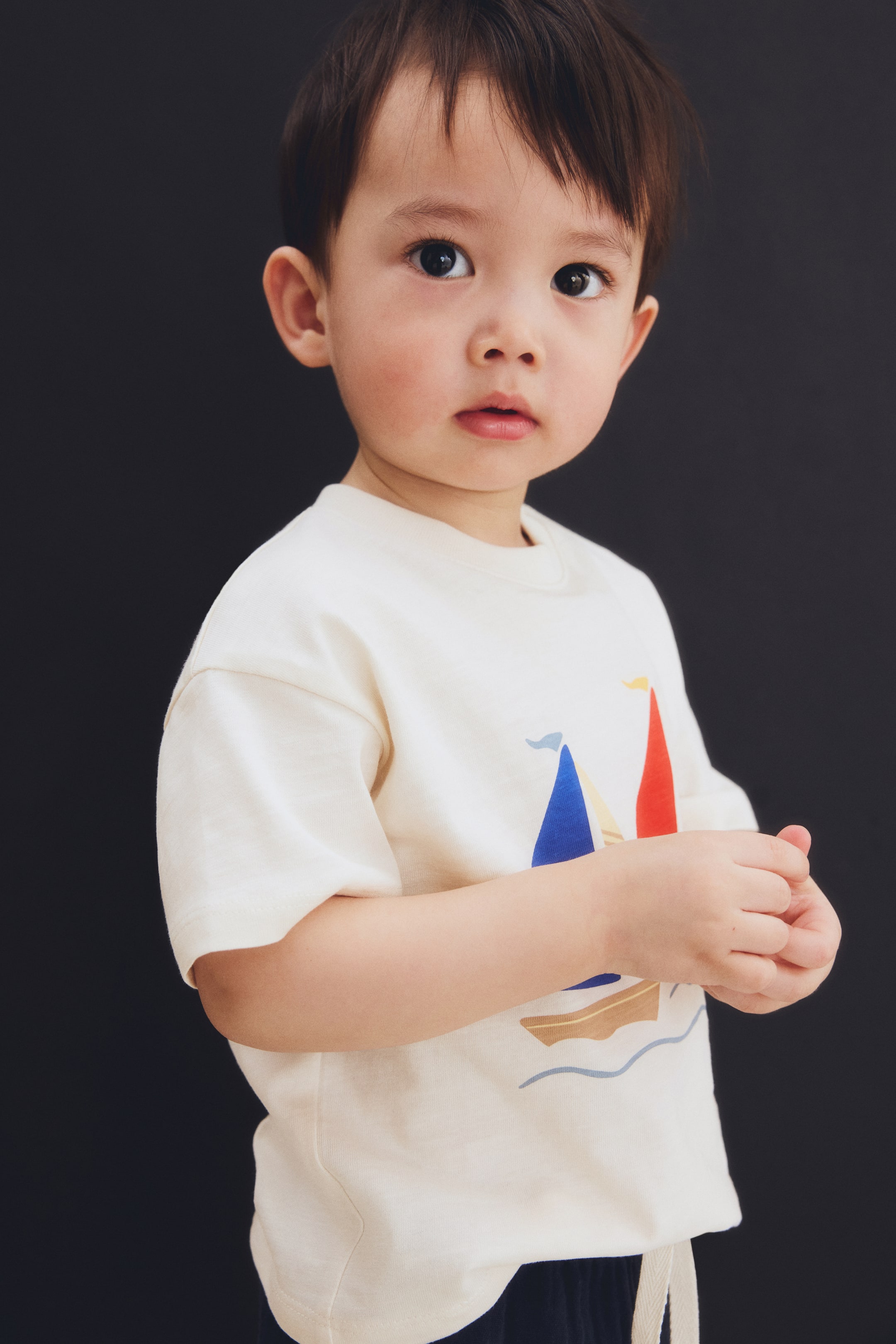 Embroidered-Detail T-Shirt