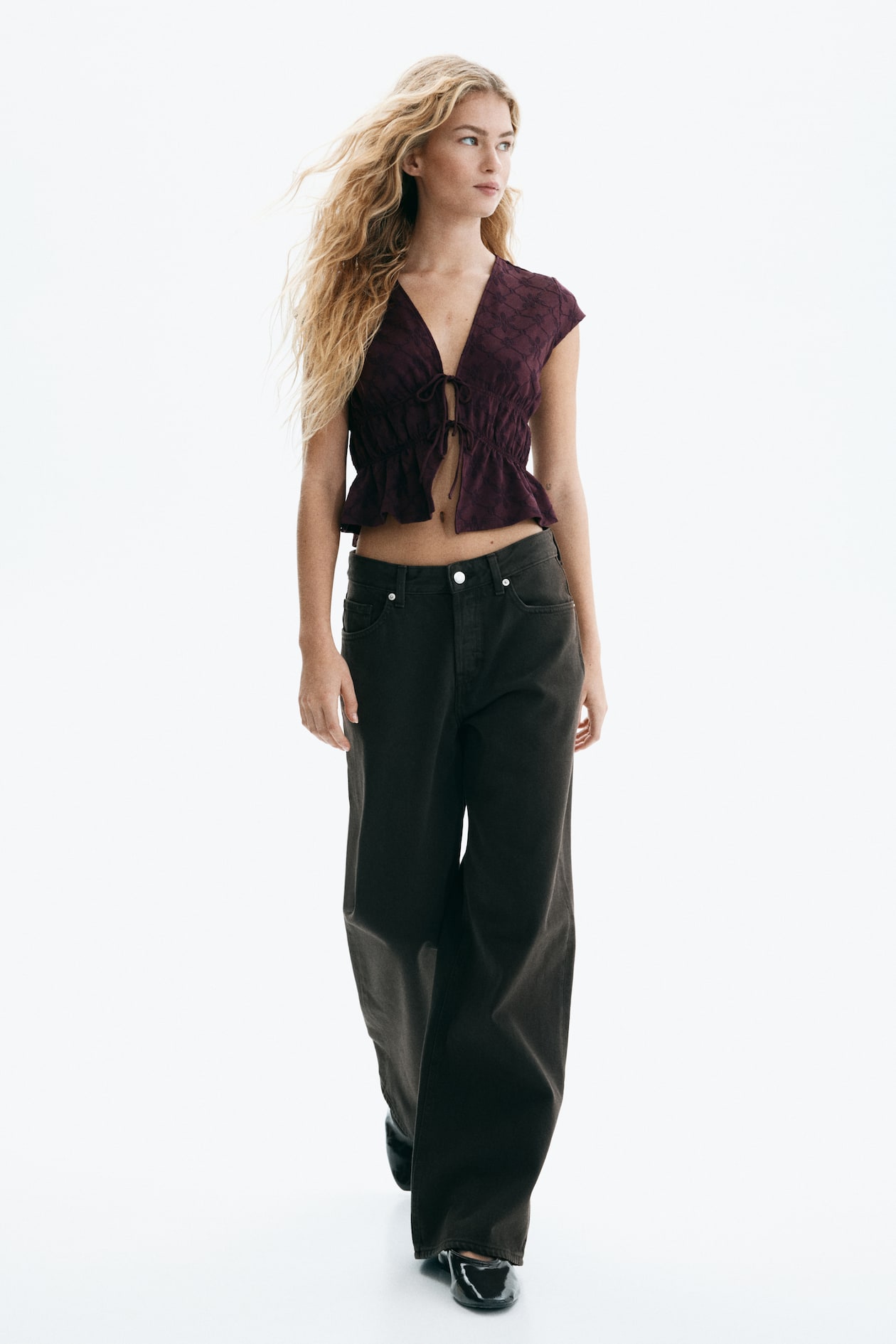 Tie-Front Top