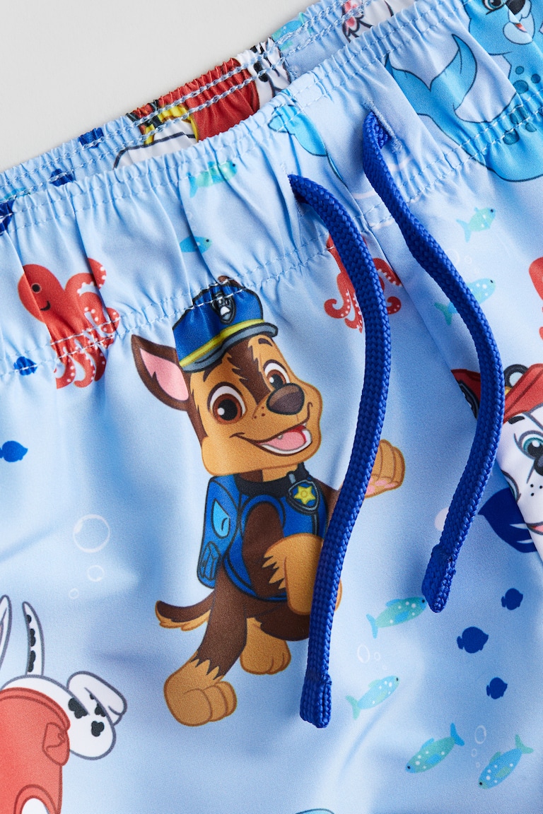 Costume Da Bagno Boxer Per Bambini Paw Patrol - Slip Parigamba Per Mare E Piscina (Taglia 5-6 Anni) - Foto 9