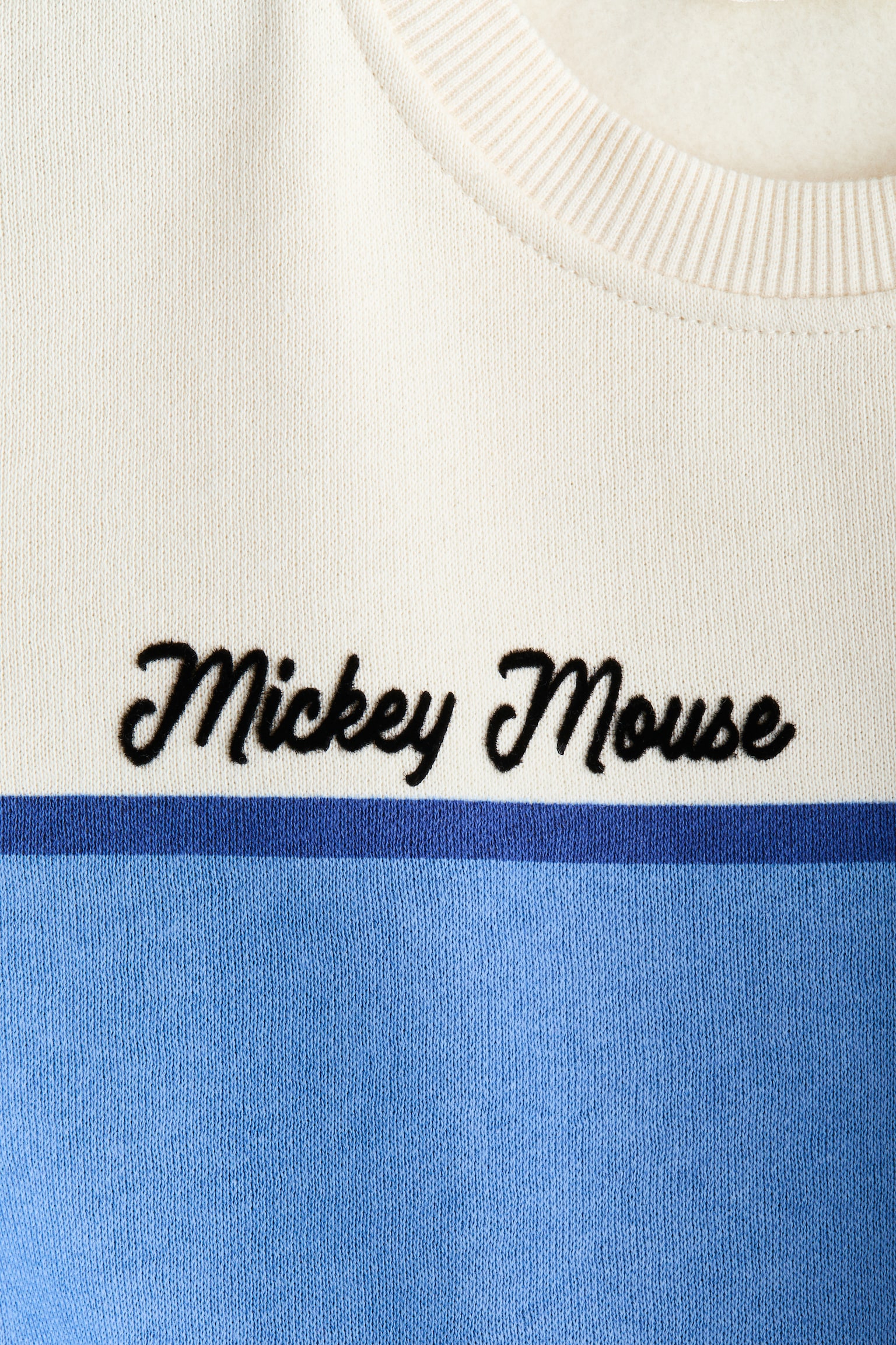 Mikina s potiskem - Krémová/Myšák Mickey - 2