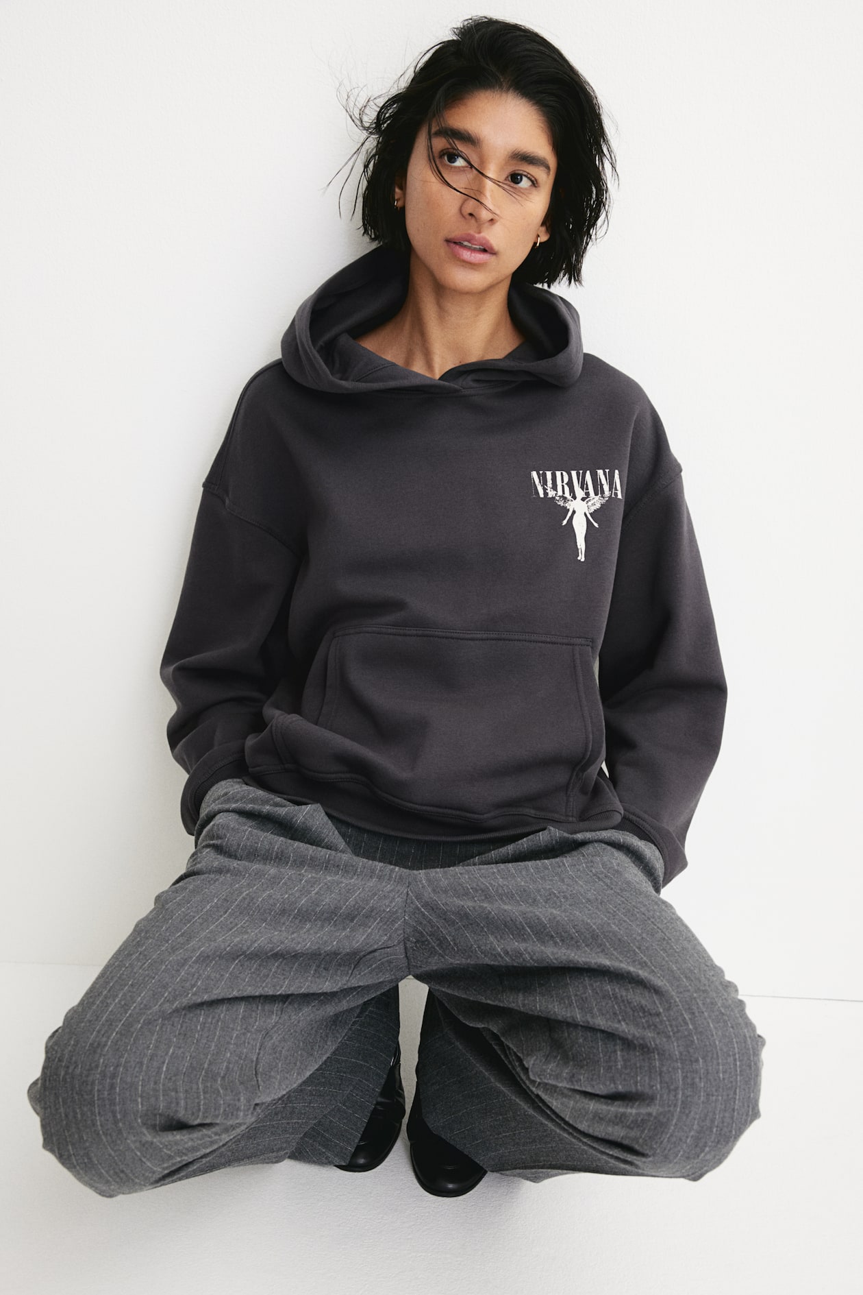 Nirvana Black H And M Hoodie Pullover Herren H Und M Jual HOODIE